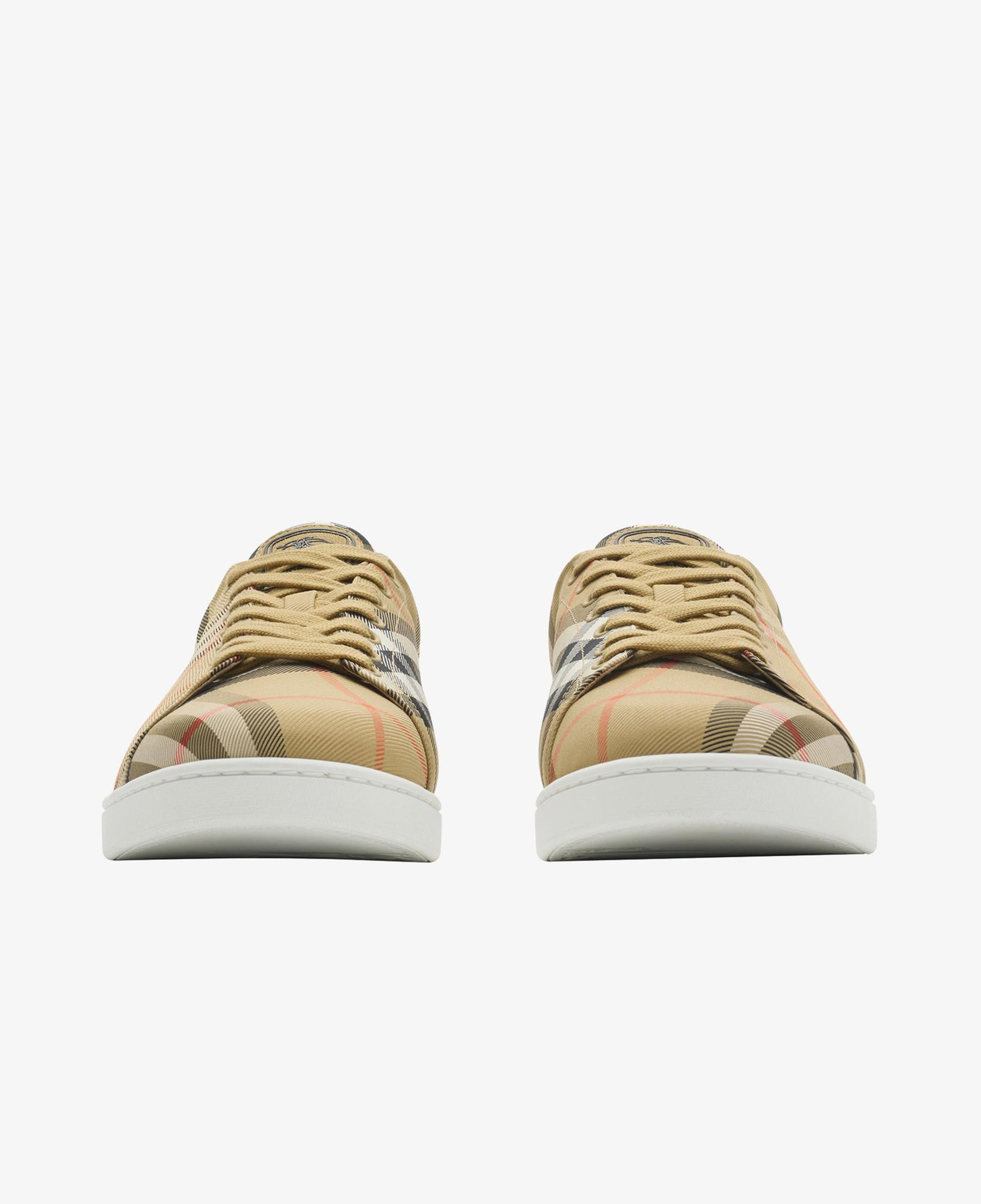 Burberry Set Check Erkek Bej Sneaker