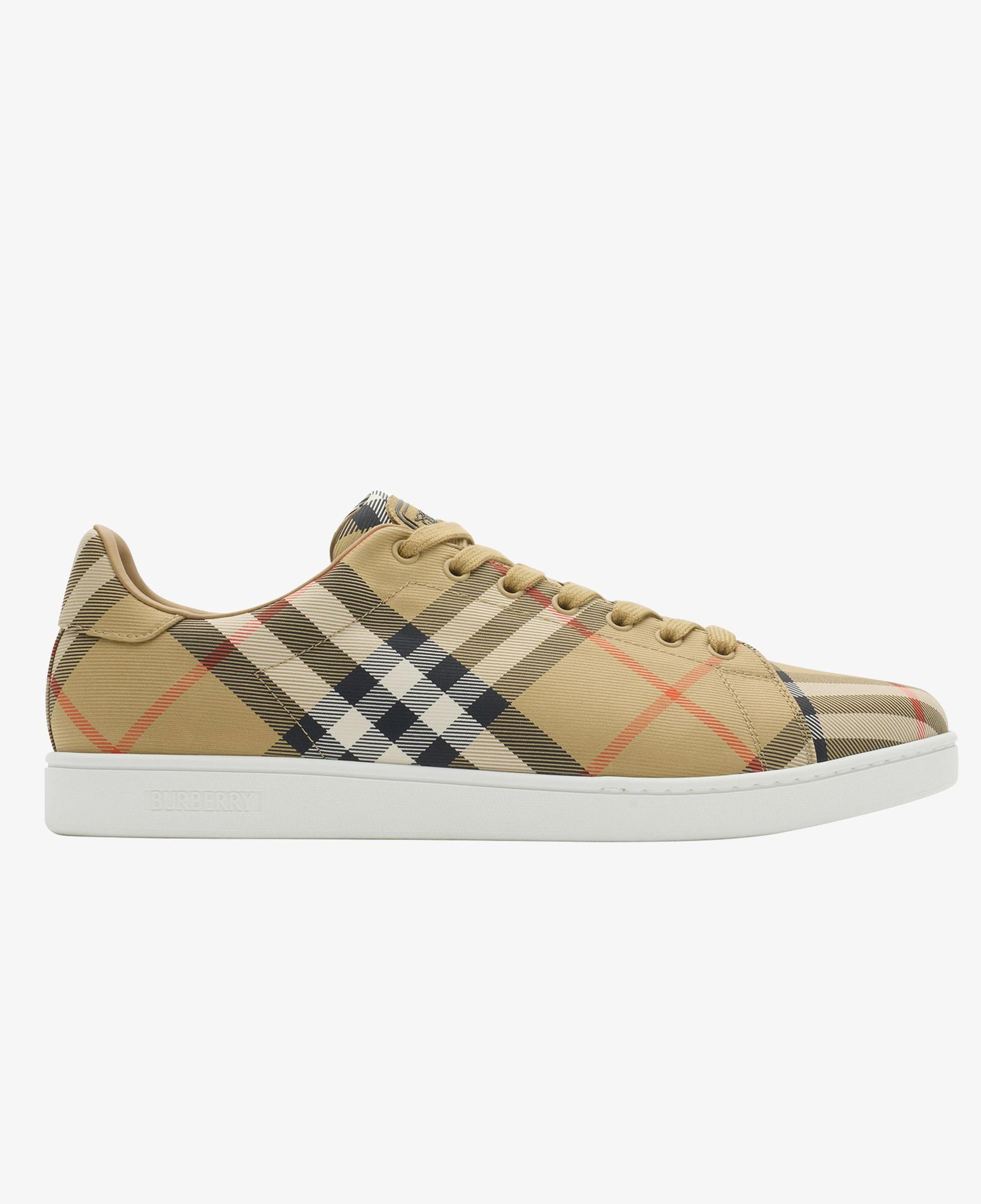 Burberry Set Check Erkek Bej Sneaker