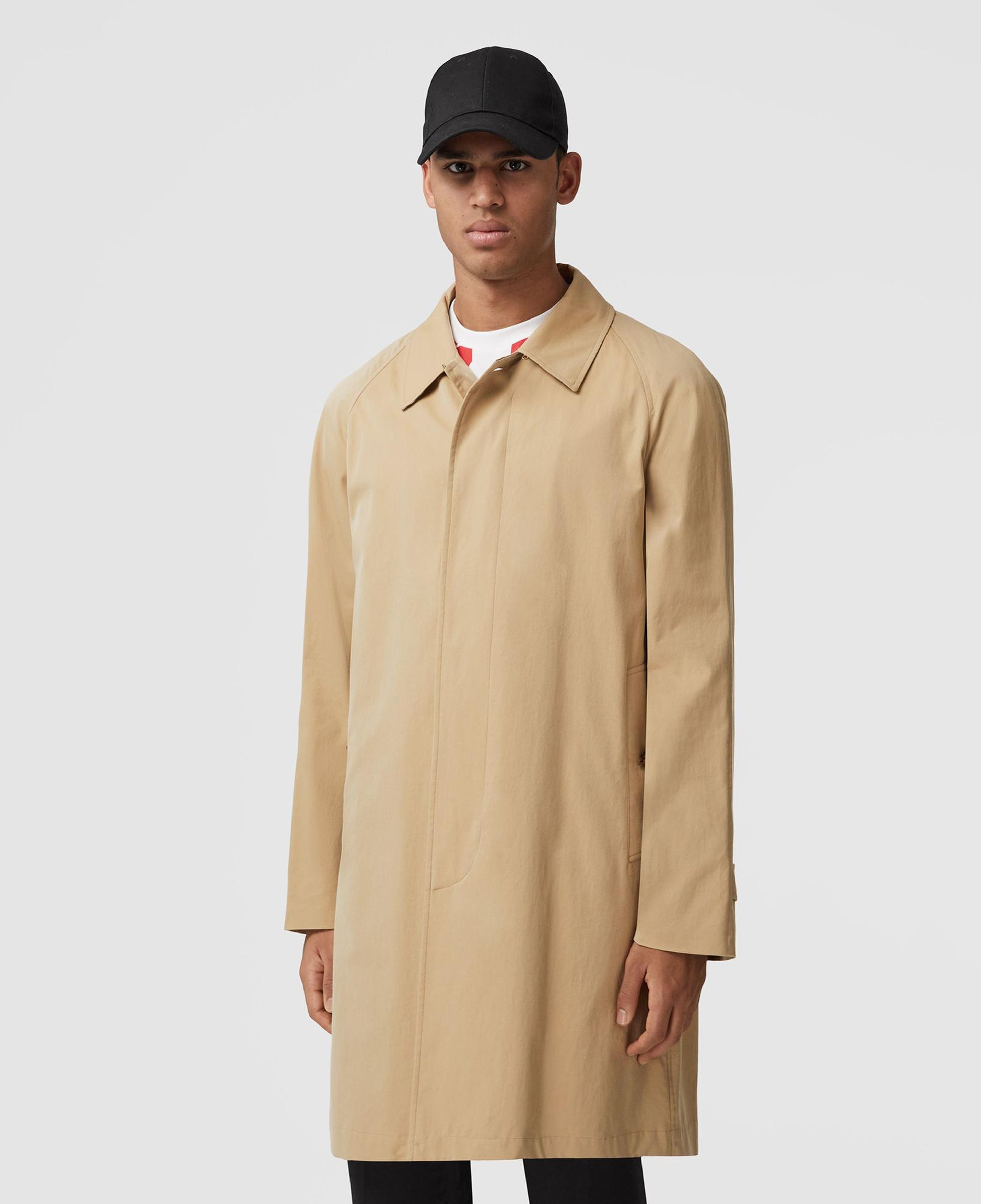 Burberry Mid-length Lightweight Camden Car Erkek Bej Trençkot