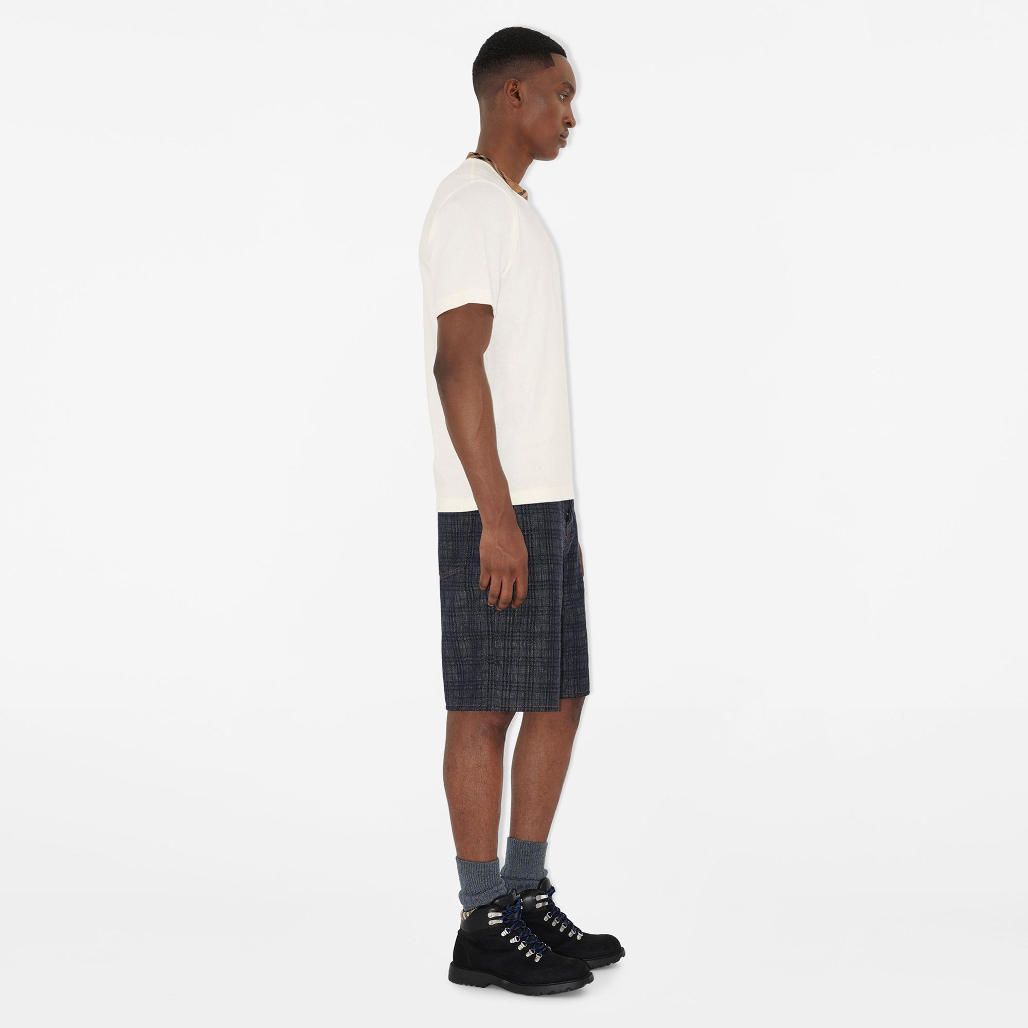 Burberry Erkek Beyaz T-Shirt