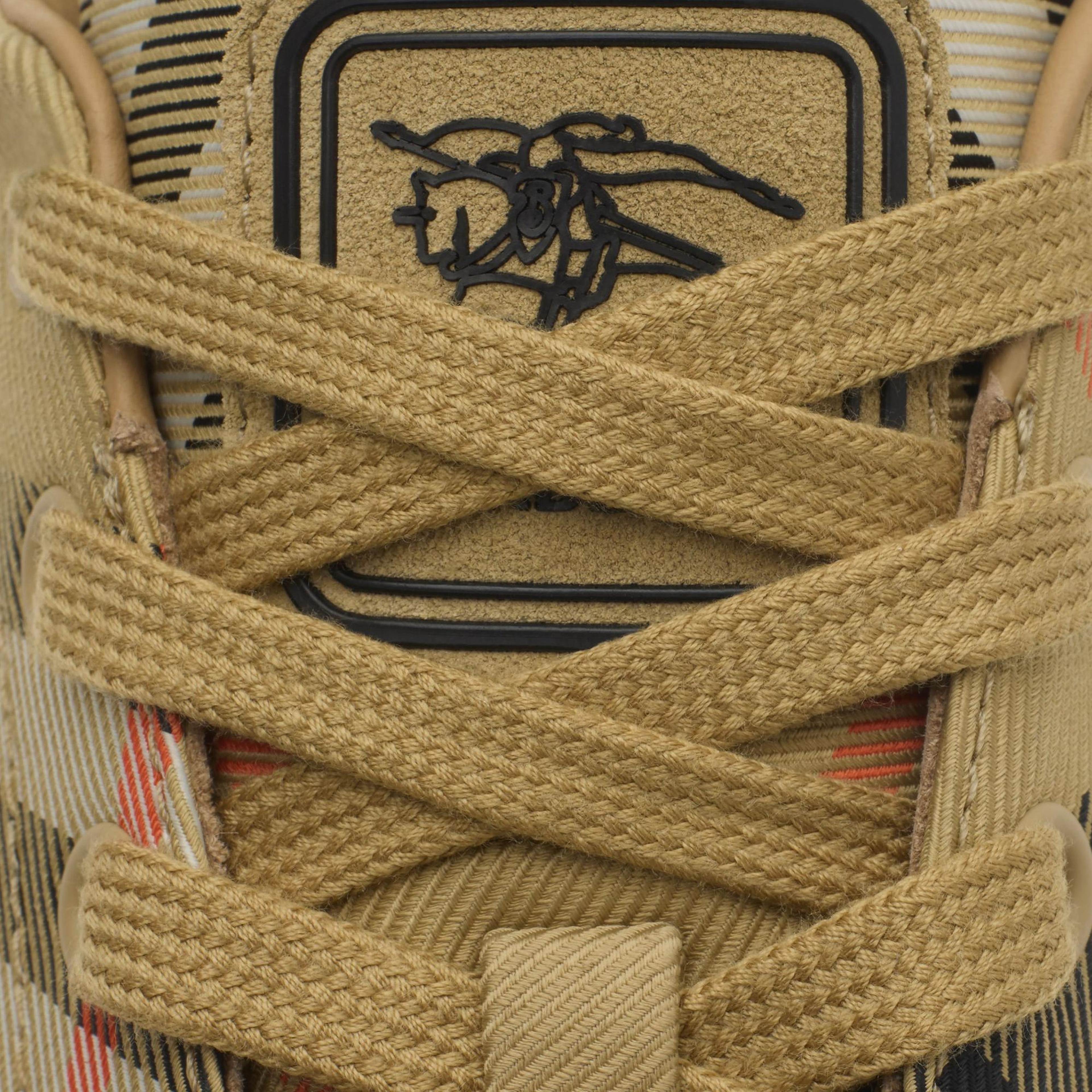 Burberry Set Check Kadın Bej Sneaker