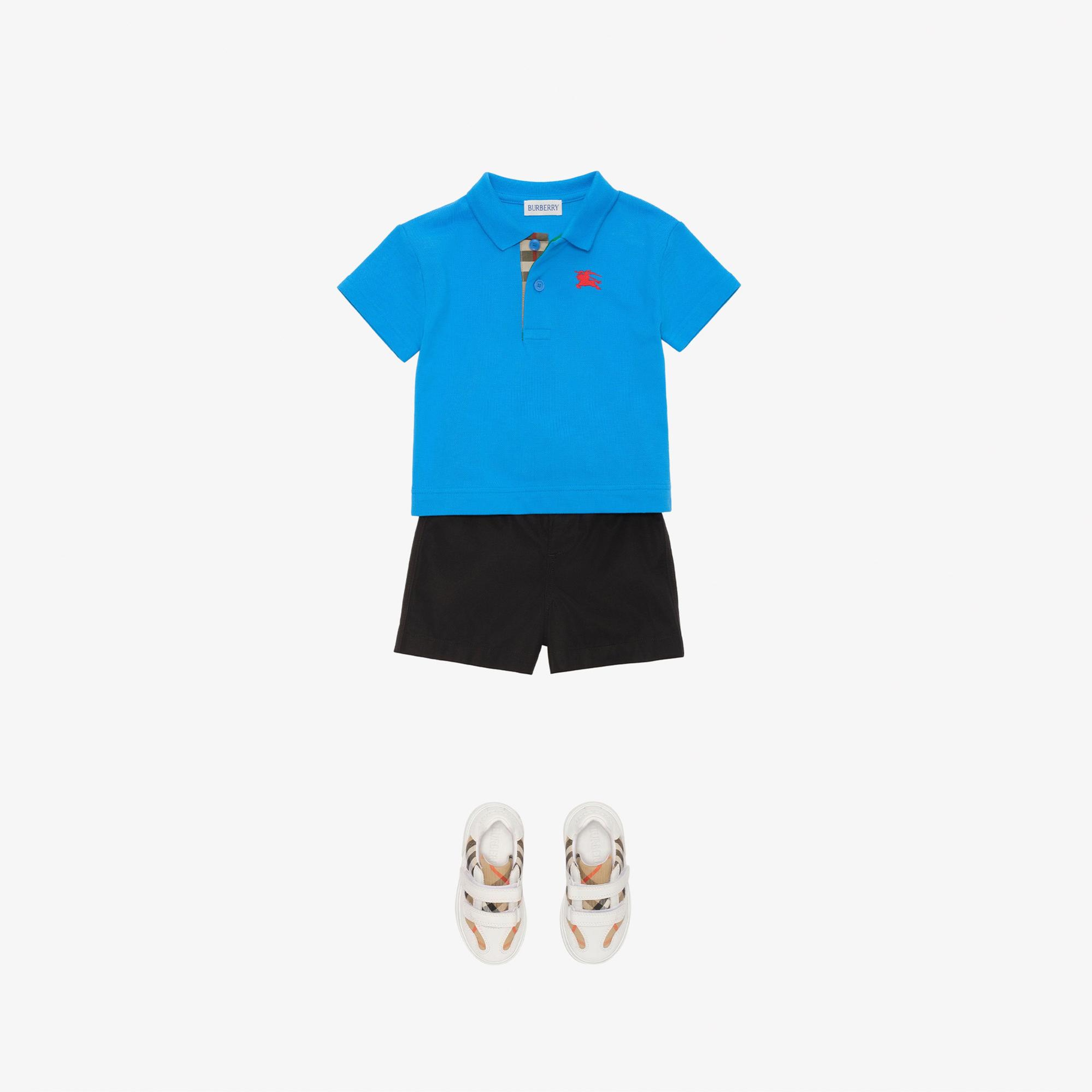 Burberry Johane Ekd Çocuk Mavi Polo