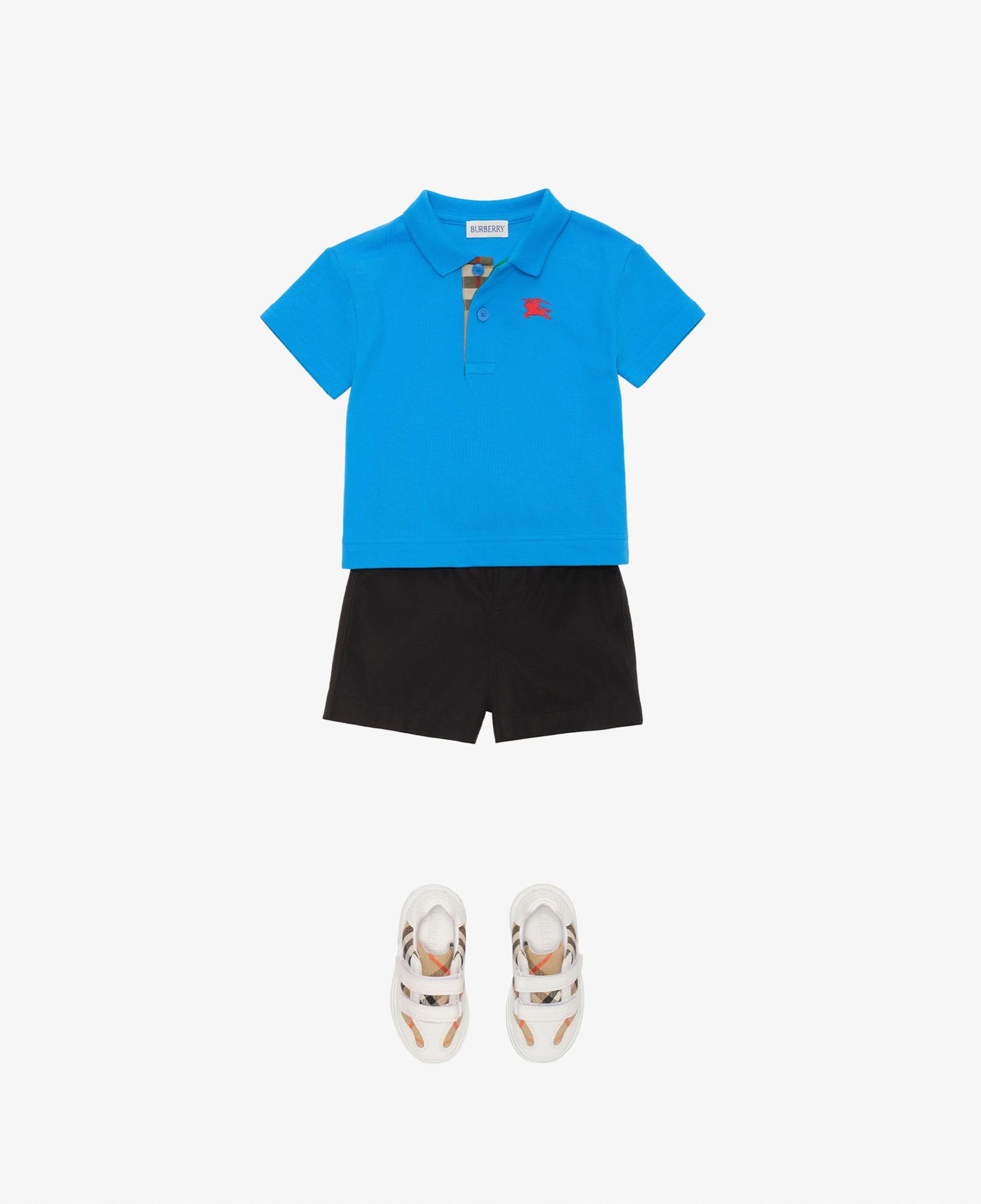 Burberry Johane Ekd Çocuk Mavi Polo