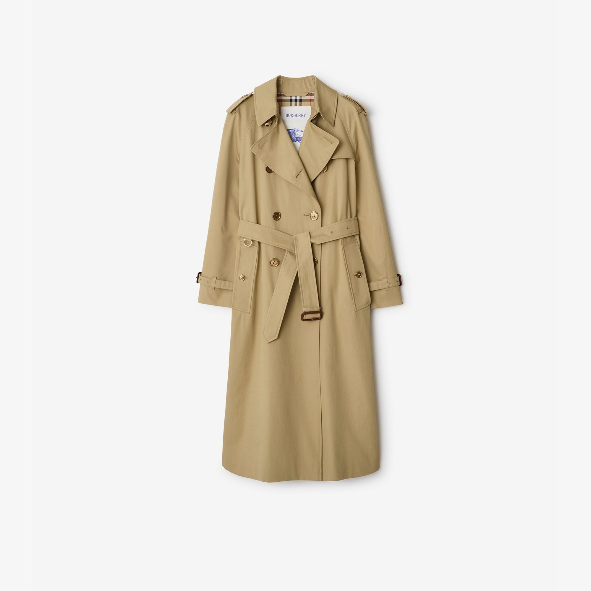 Burberry Kadın Bej Trençkot