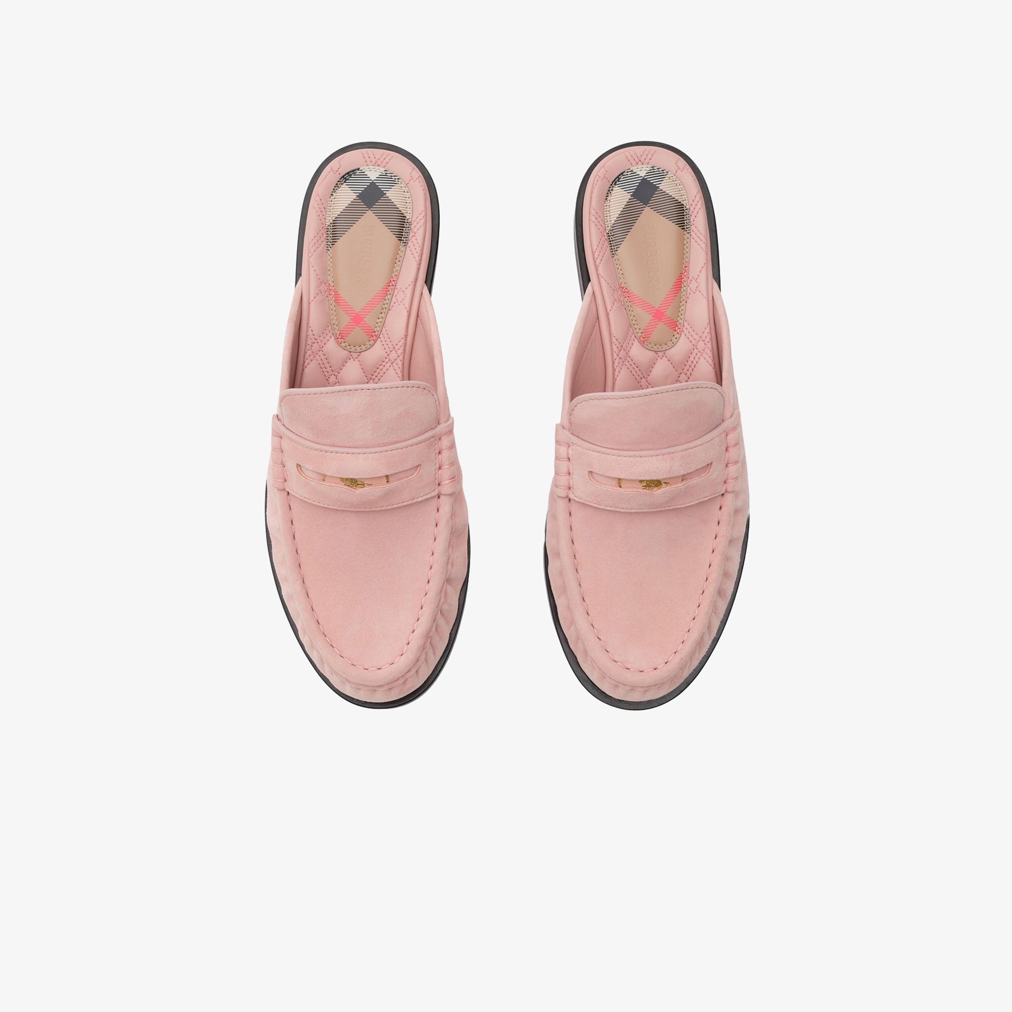 Burberry Cadet Mules Kadın Pembe Terlik