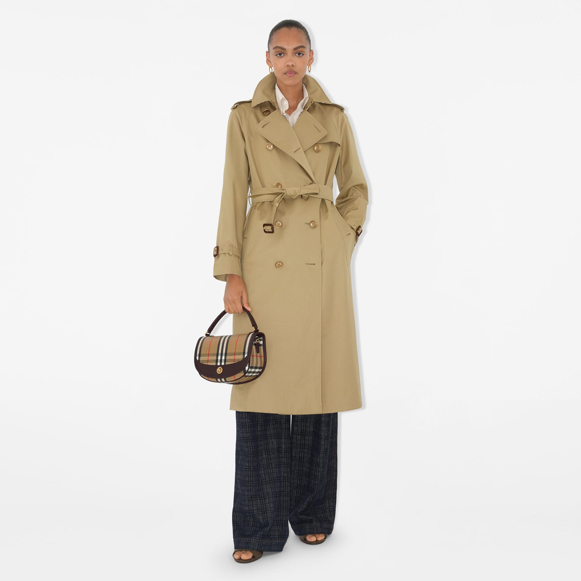 Burberry Highlands Crossbody Kadın Bej Çapraz Çanta