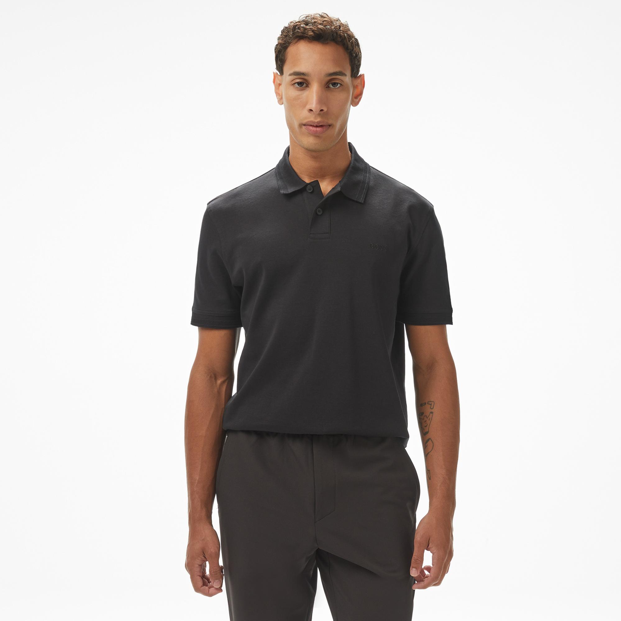 Boss Erkek Siyah Polo