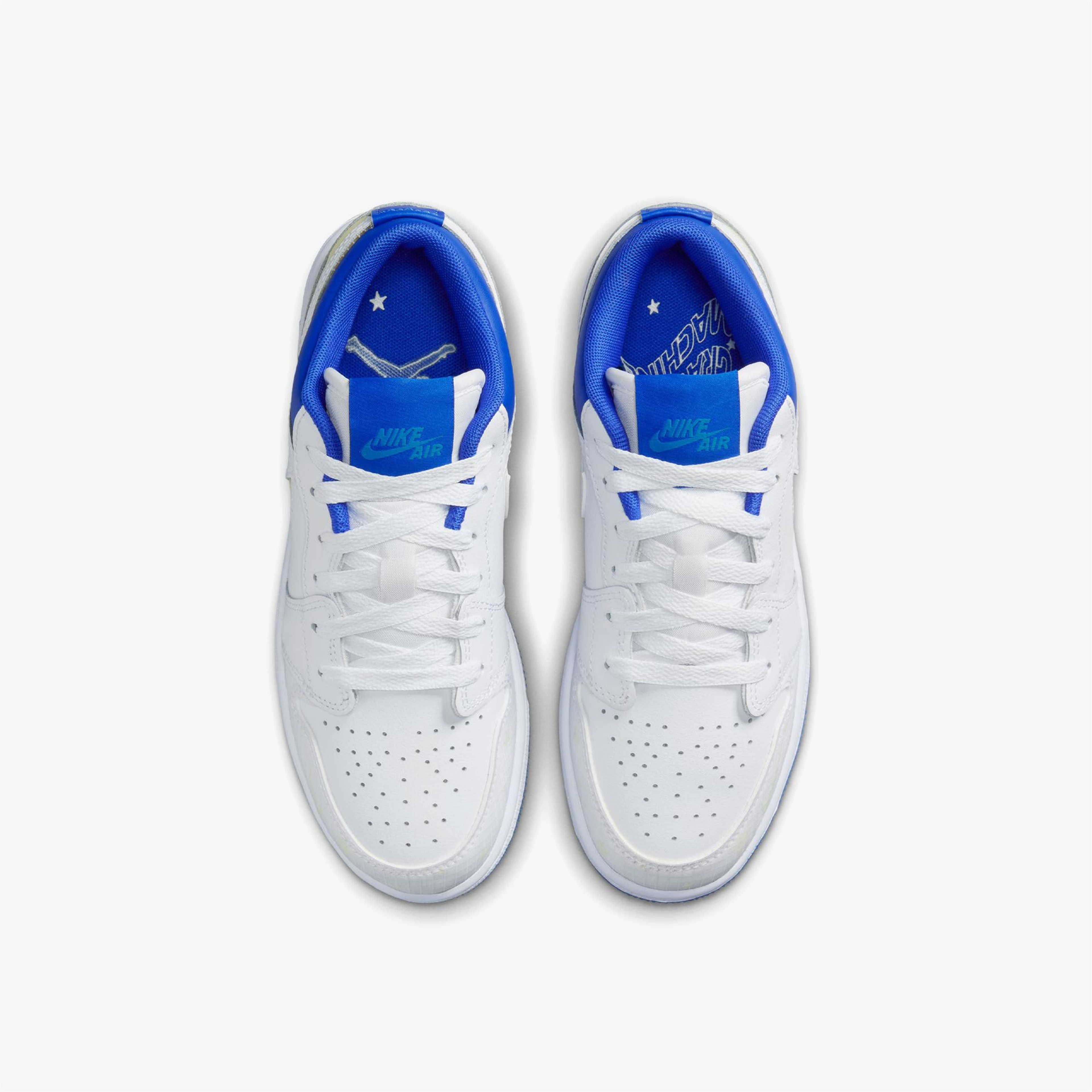 Jordan Air 1 Low Genç Çocuk Beyaz Spor Ayakkabı