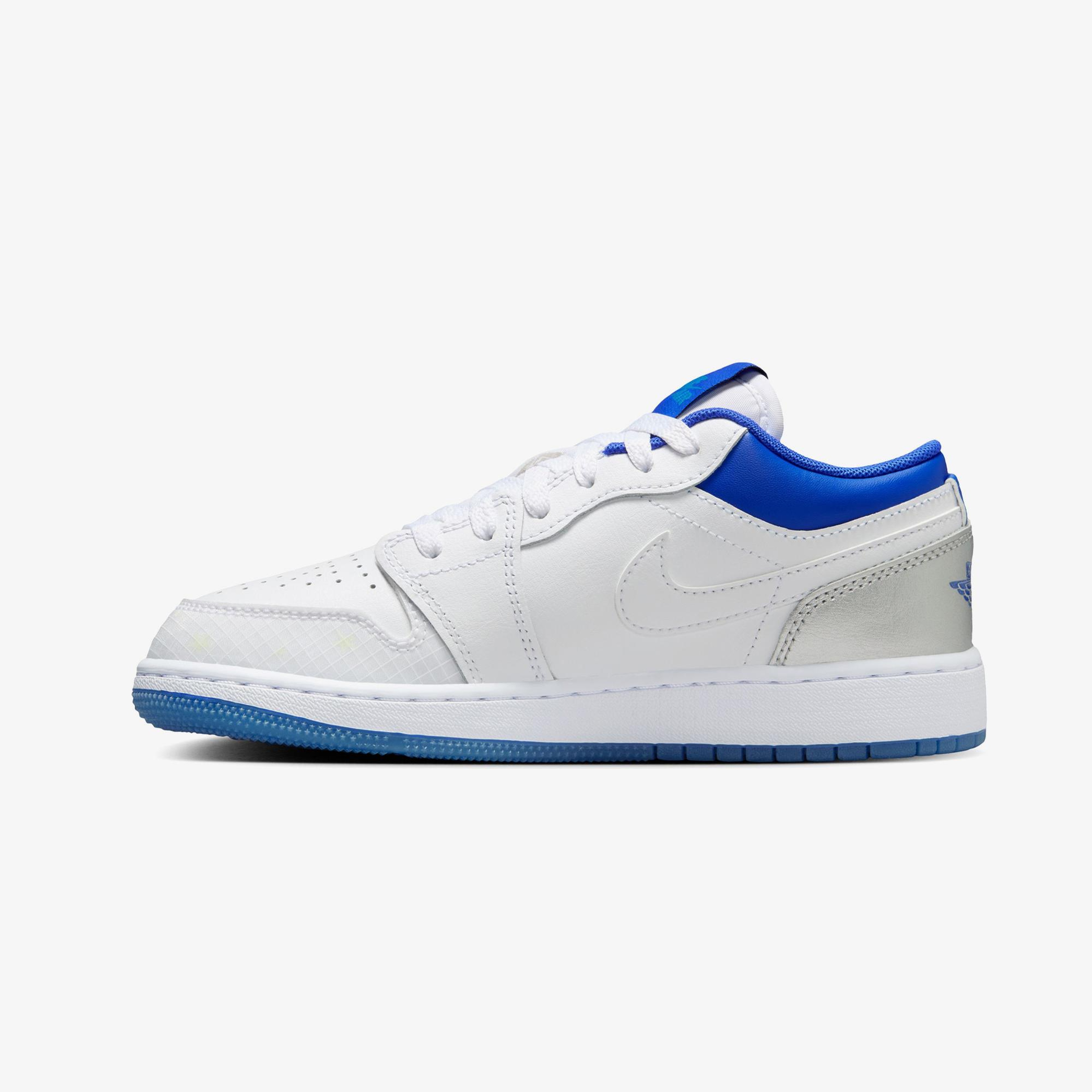 Jordan Air 1 Low Genç Çocuk Beyaz Spor Ayakkabı