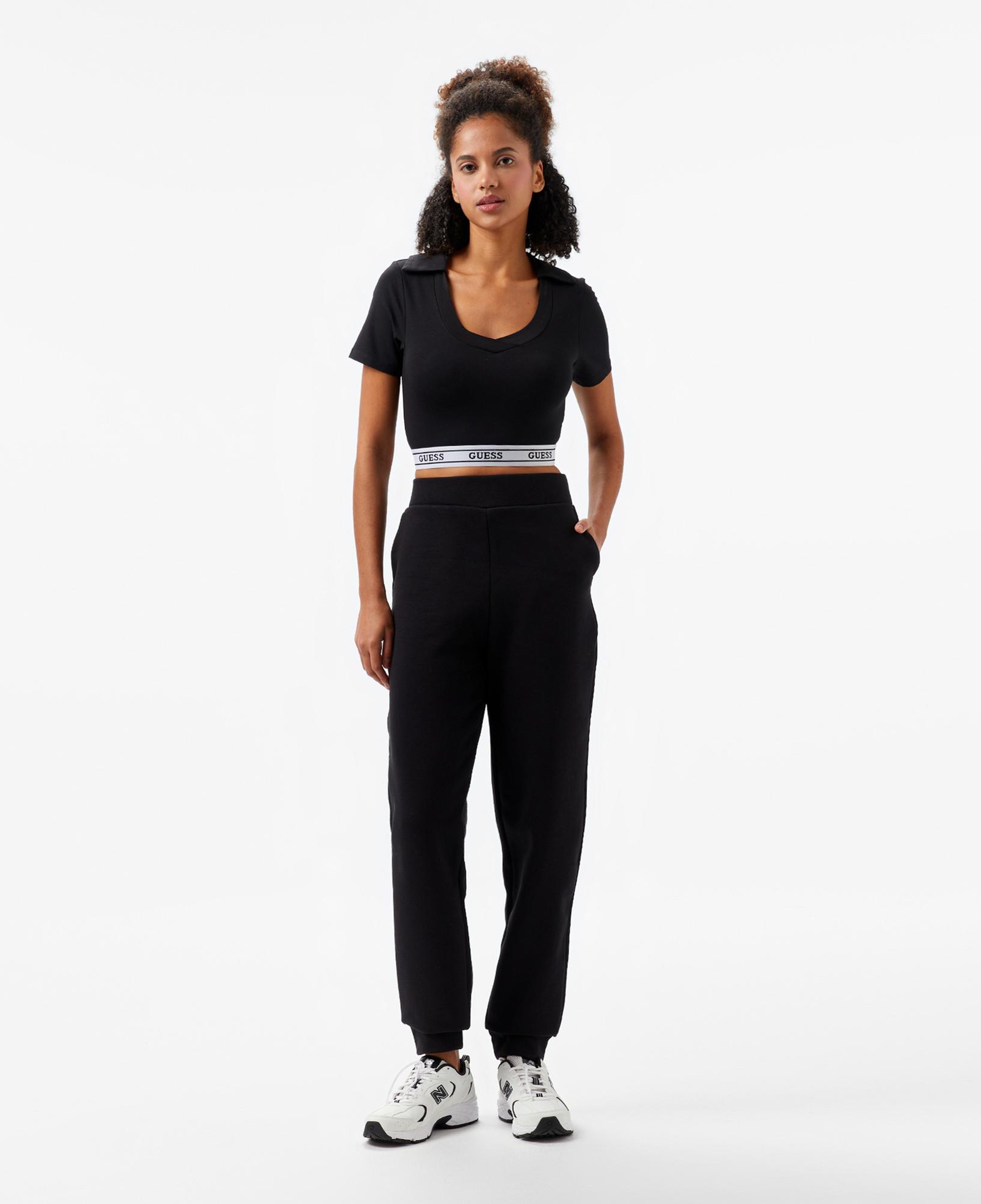 Guess New Aline Kadın Siyah T-Shirt
