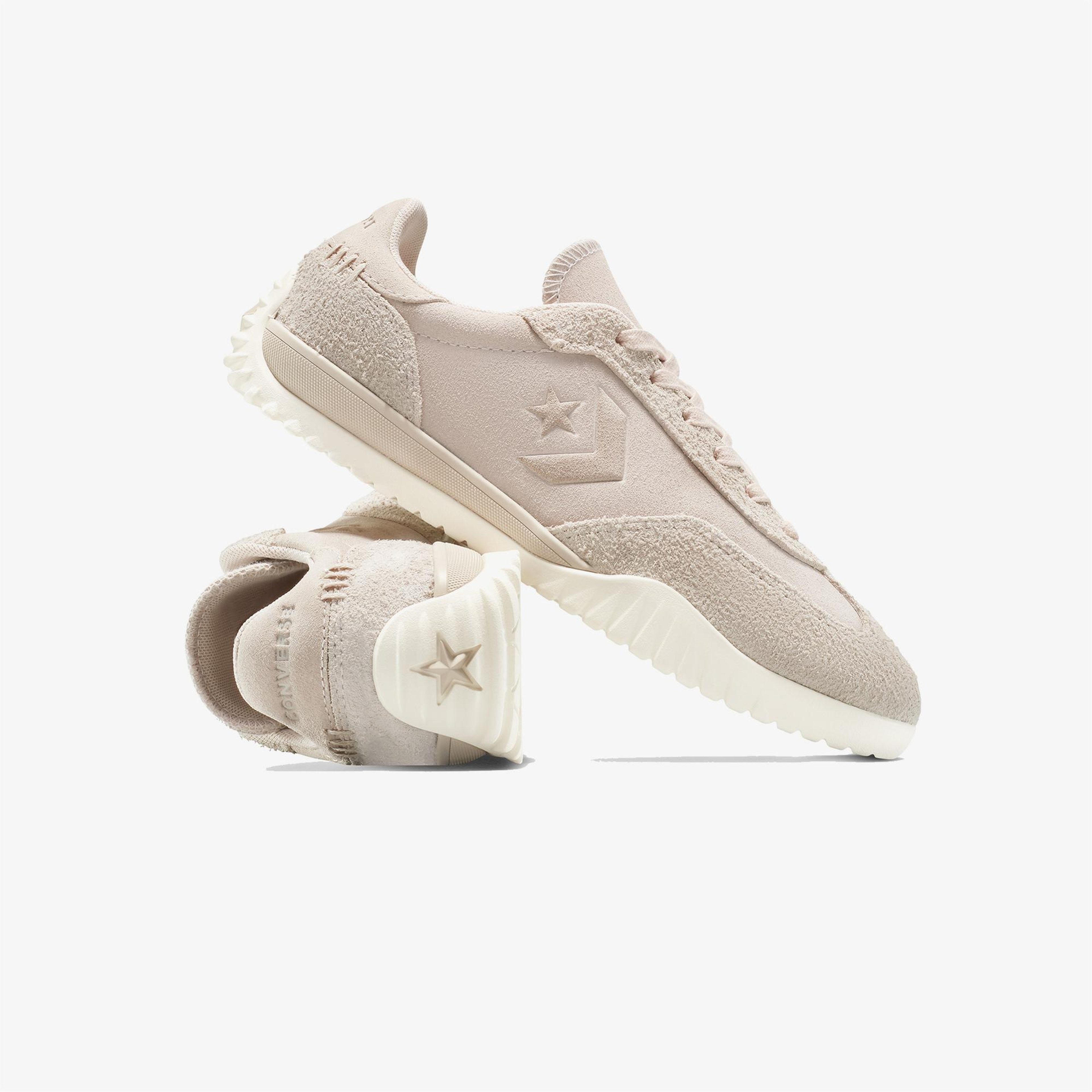 Converse Run Star Trainer Colourful Suede Unisex Bej Sneaker