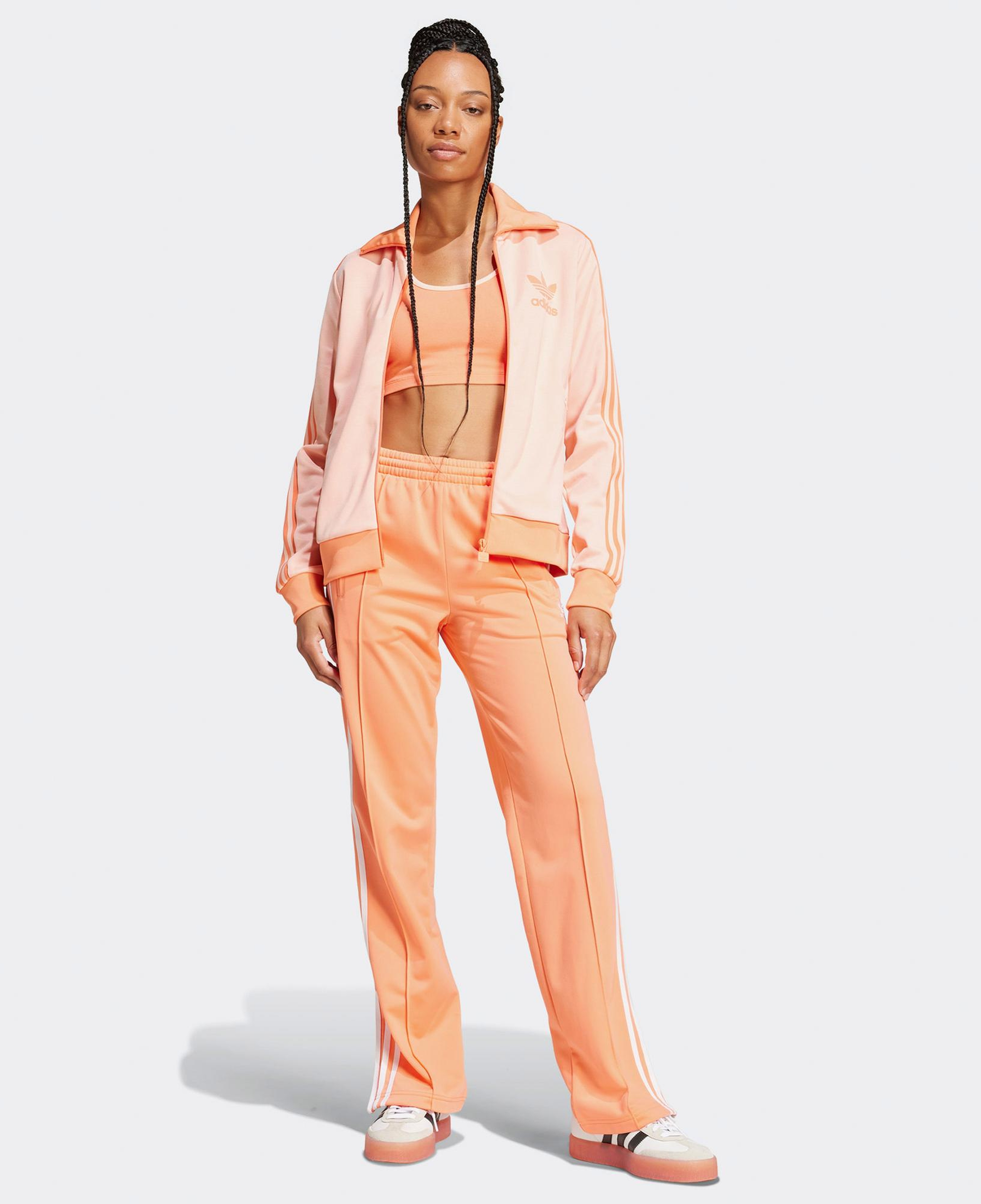 adidas Adicolor 3-Stripes Kadın Turuncu Kolsuz Bra