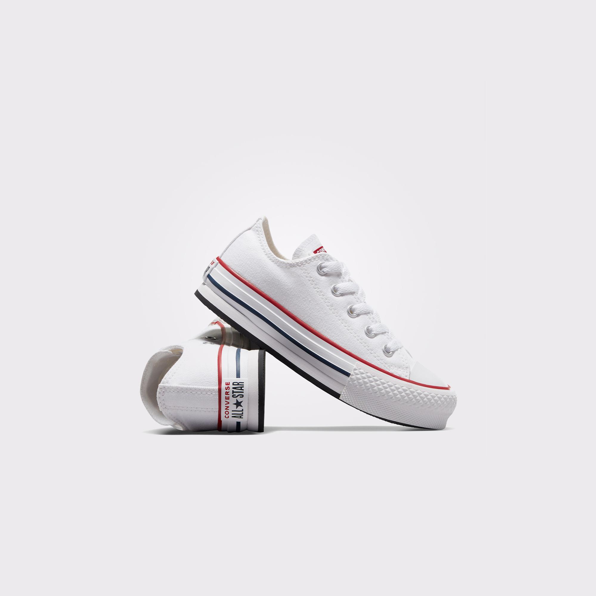 Converse Chuck Taylor All Star Eva Lift Canvas Platform Çocuk Beyaz Sneaker