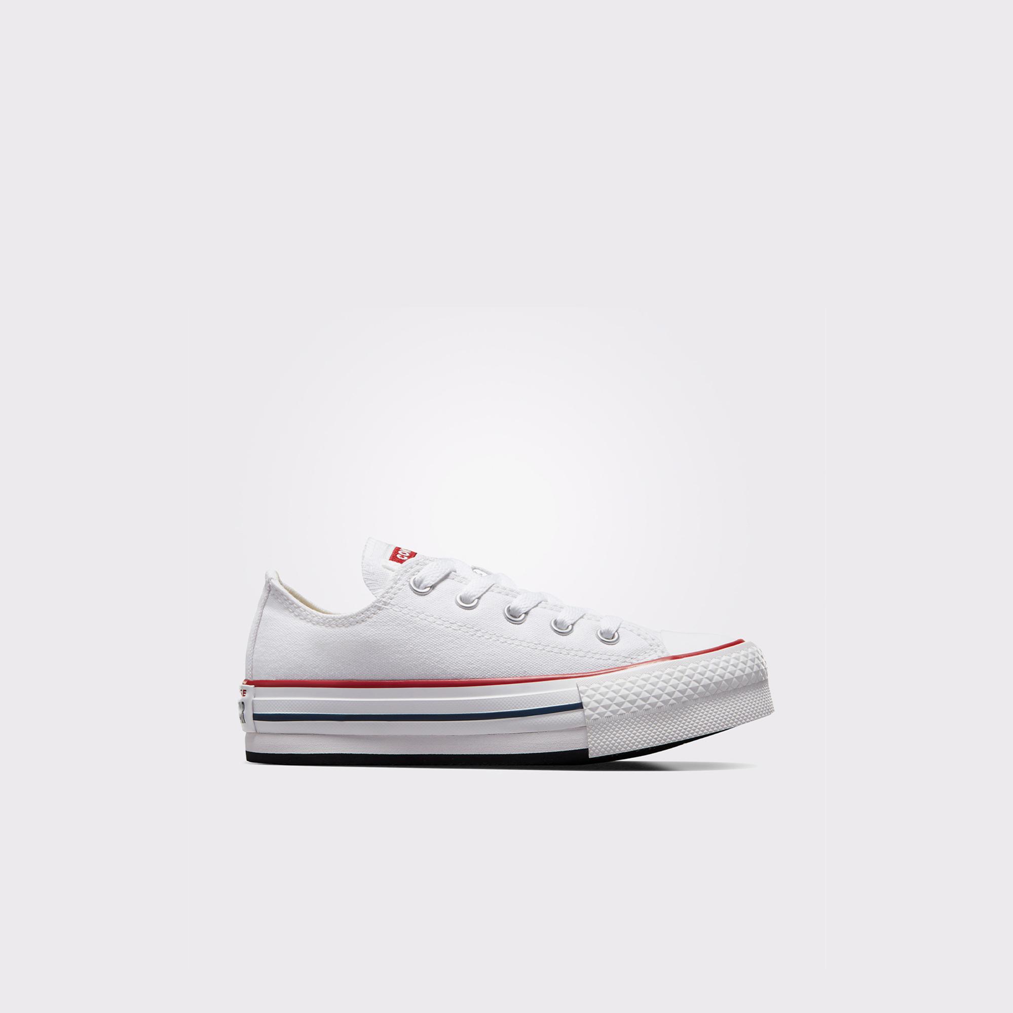 Converse Chuck Taylor All Star Eva Lift Canvas Platform Çocuk Beyaz Sneaker