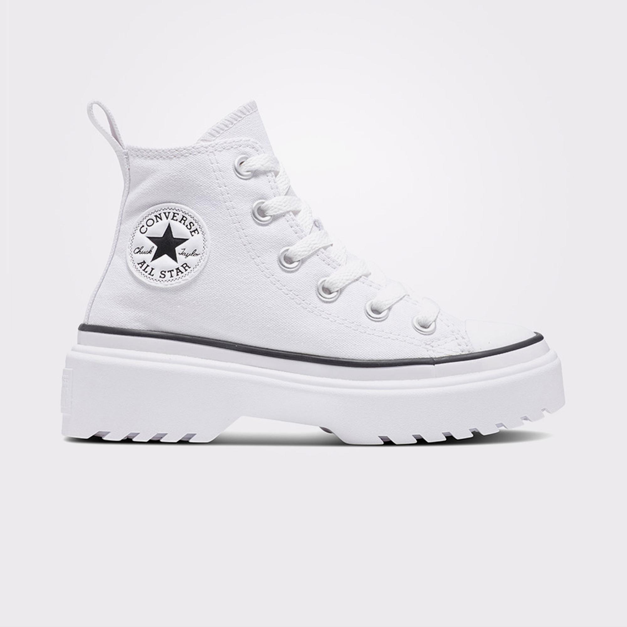 Converse Chuck Taylor All Star Lugged Lift Çocuk Beyaz Platform Sneaker