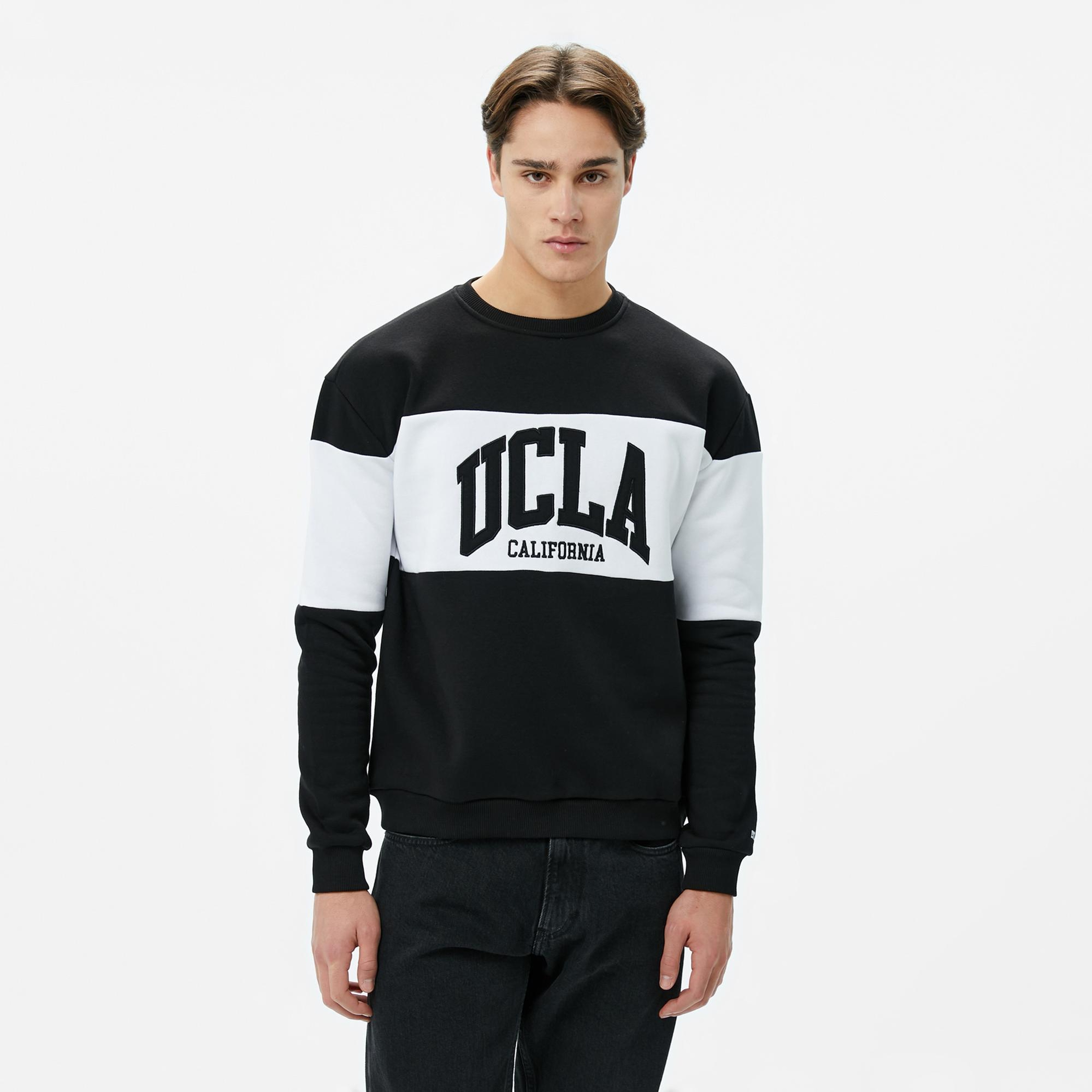 Ucla Archer Erkek Siyah Sweatshirt