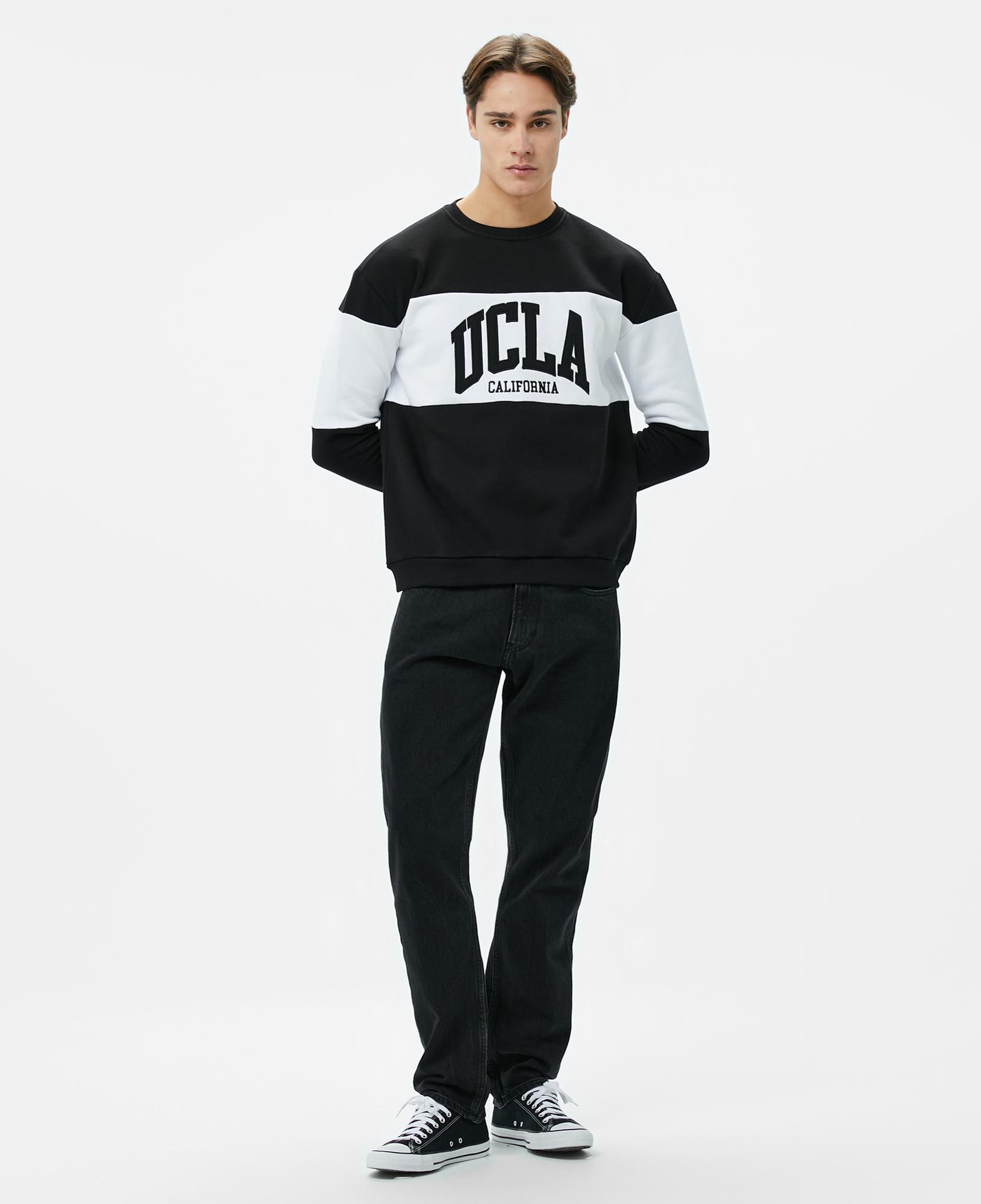 Ucla Archer Erkek Siyah Sweatshirt
