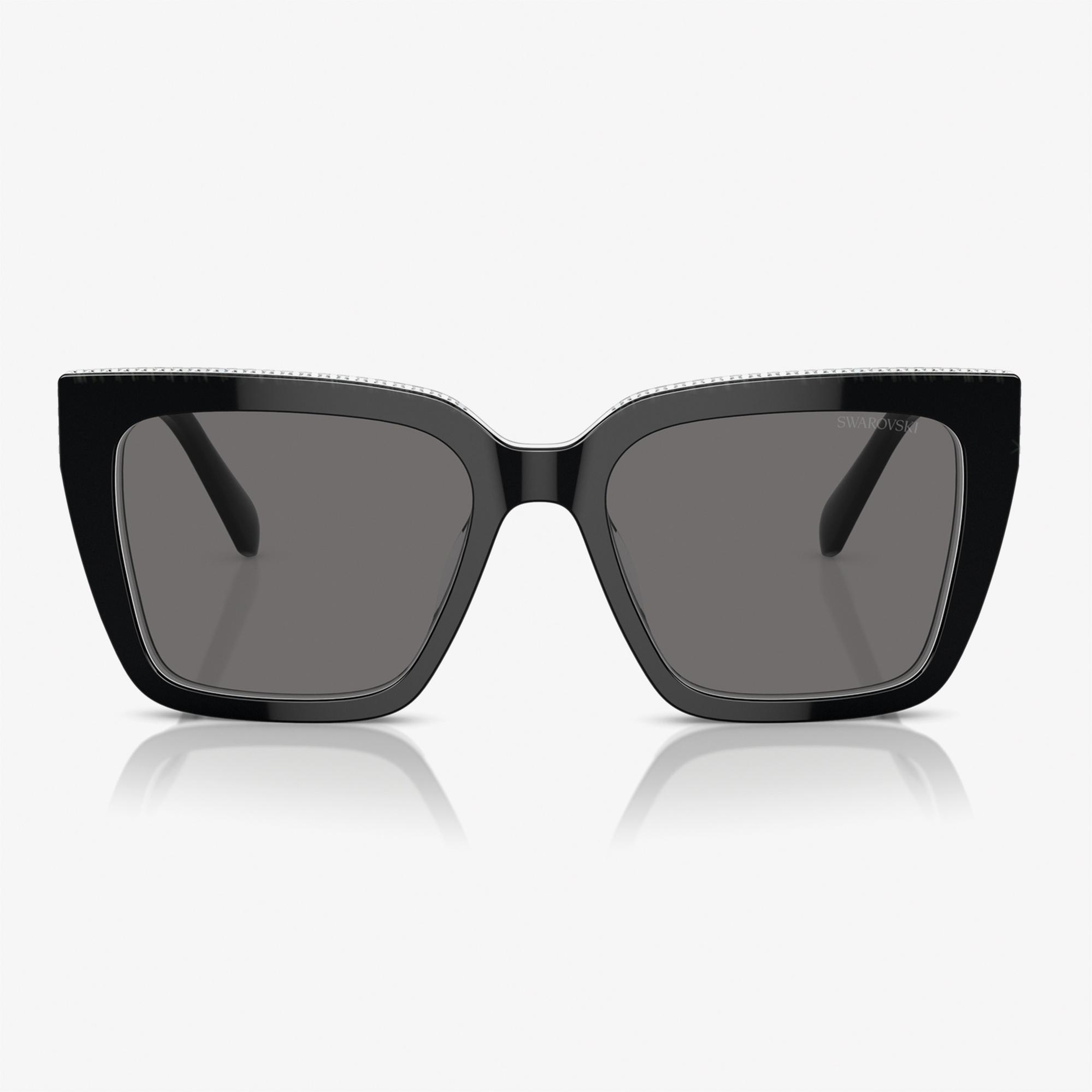 Swarovski 0SK6013 Acetate Kadın Siyah Güneş Gözlüğü