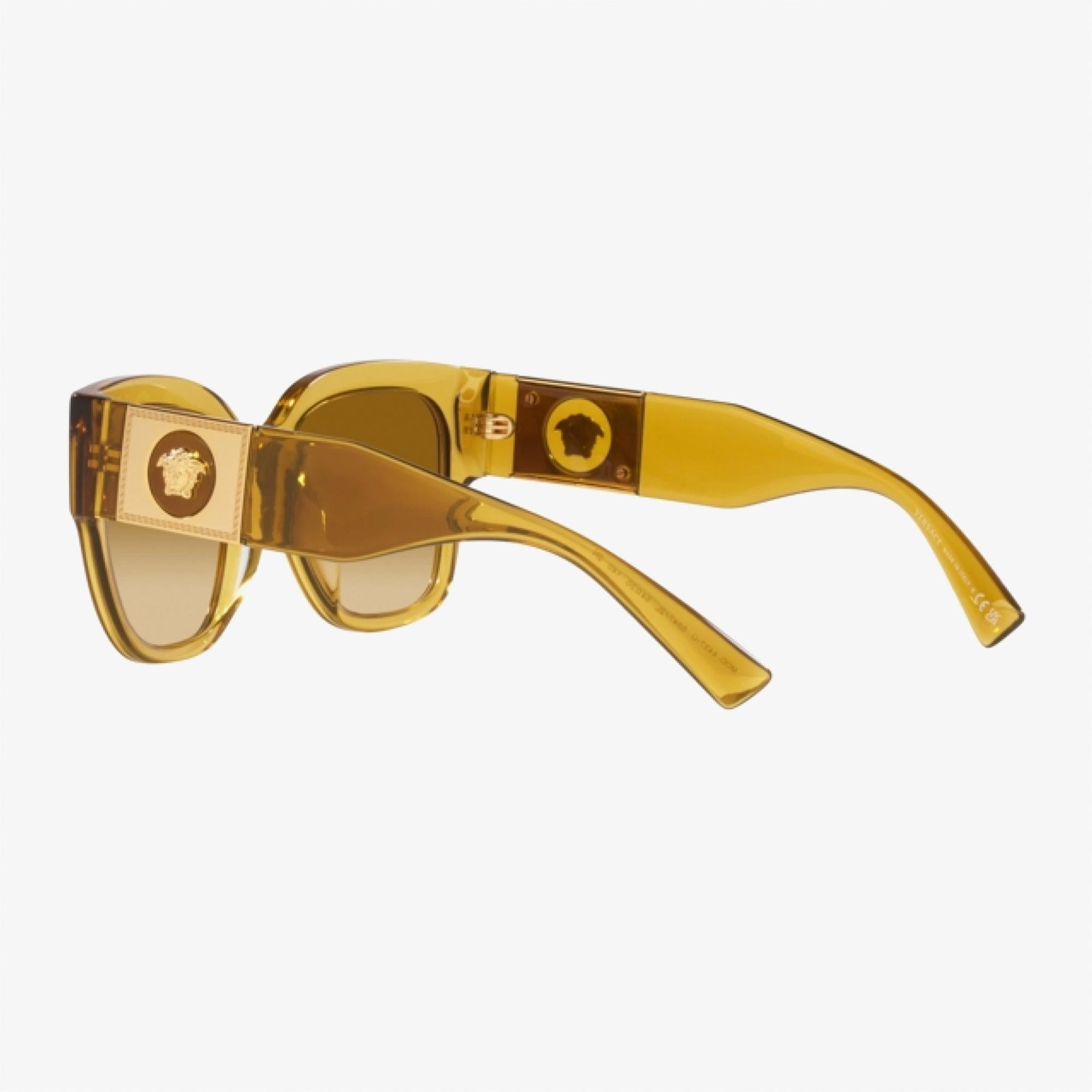 VERSACE Kadın Sarı Güneş Gözlüğü