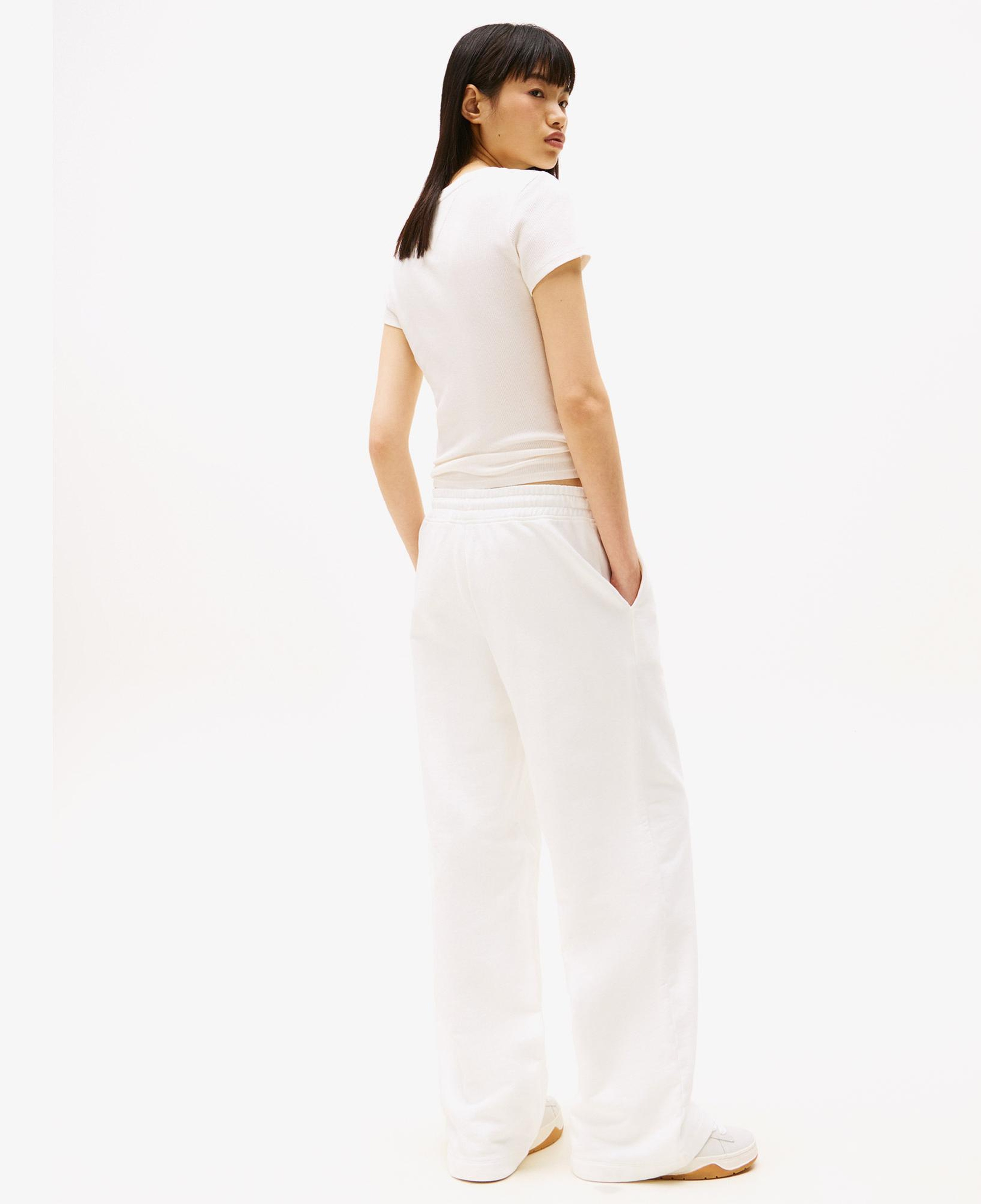 Tommy Jeans H Graphic Kadın Beyaz Eşofman Altı