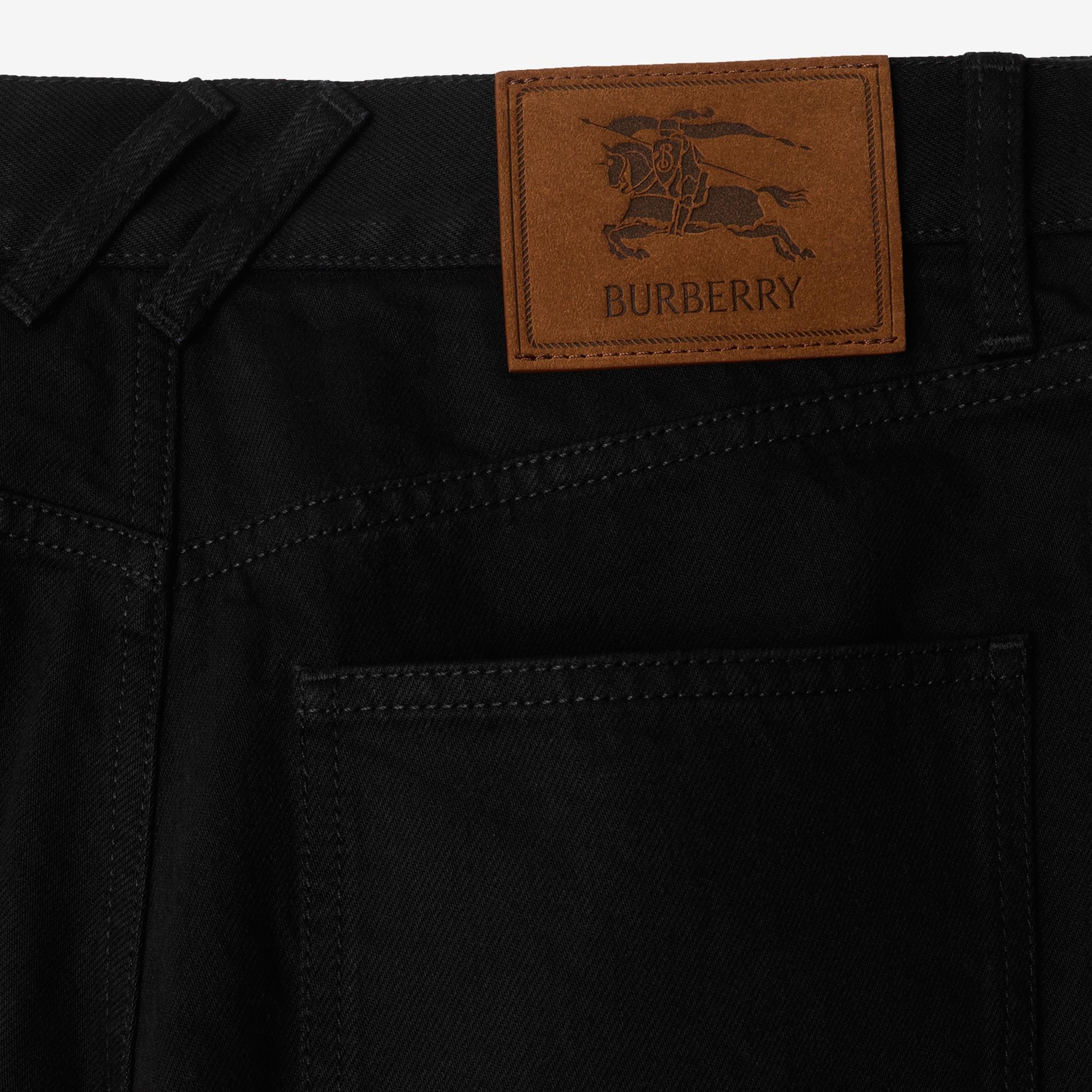 Burberry Loose Erkek Siyah Jean