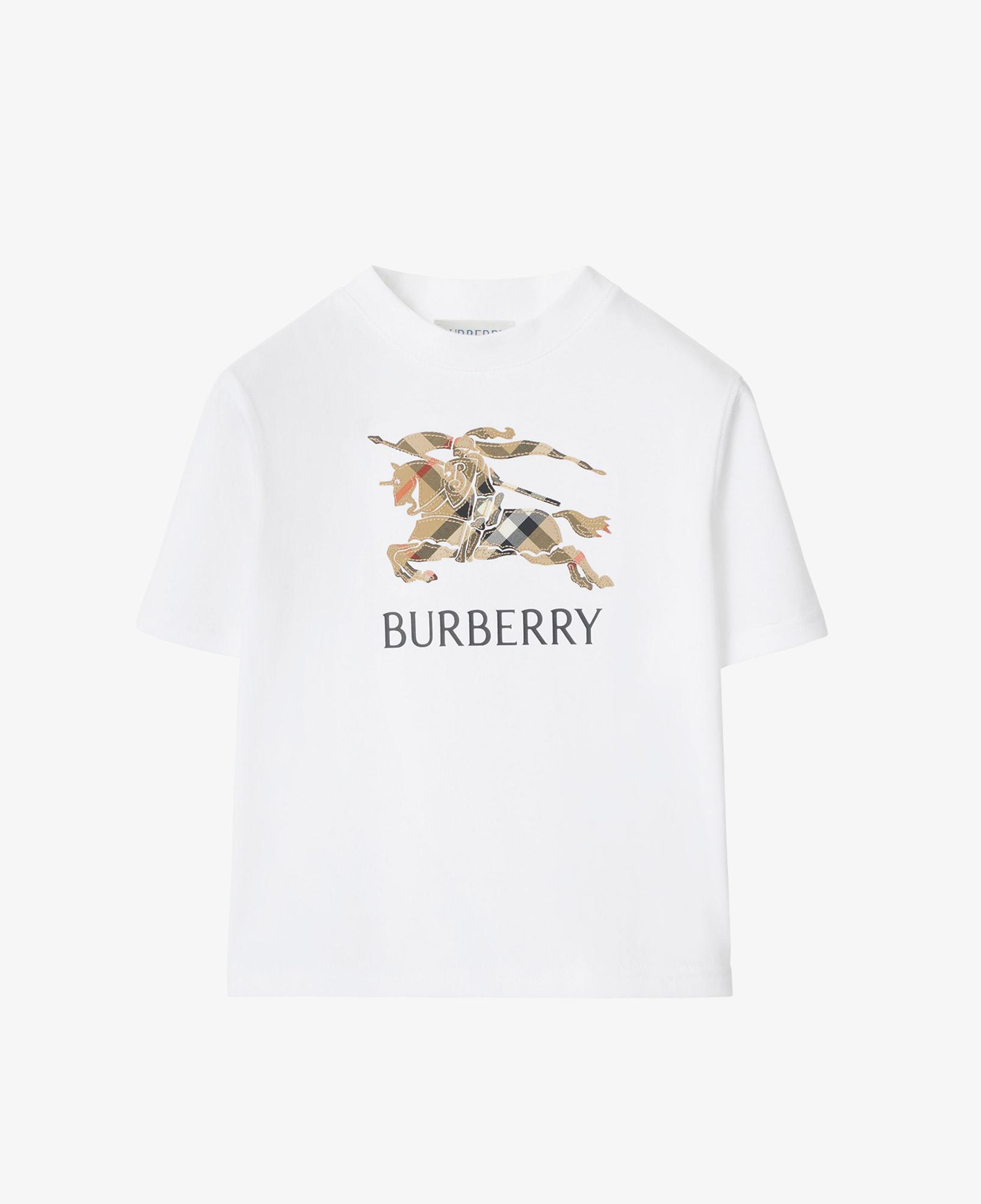 Burberry Cedar Çocuk Beyaz T-Shirt