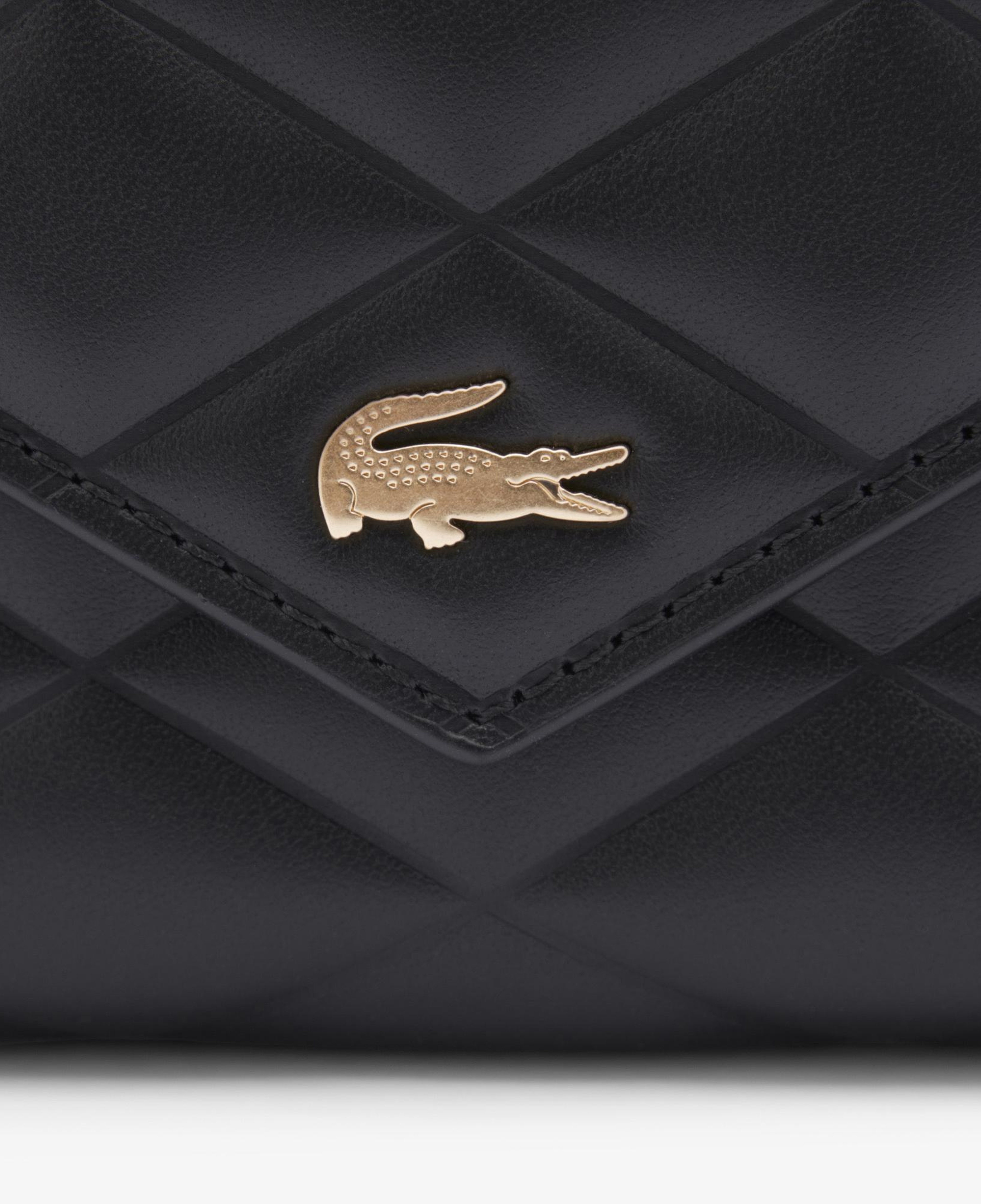 Lacoste Kadın Desenli Siyah Kartlık