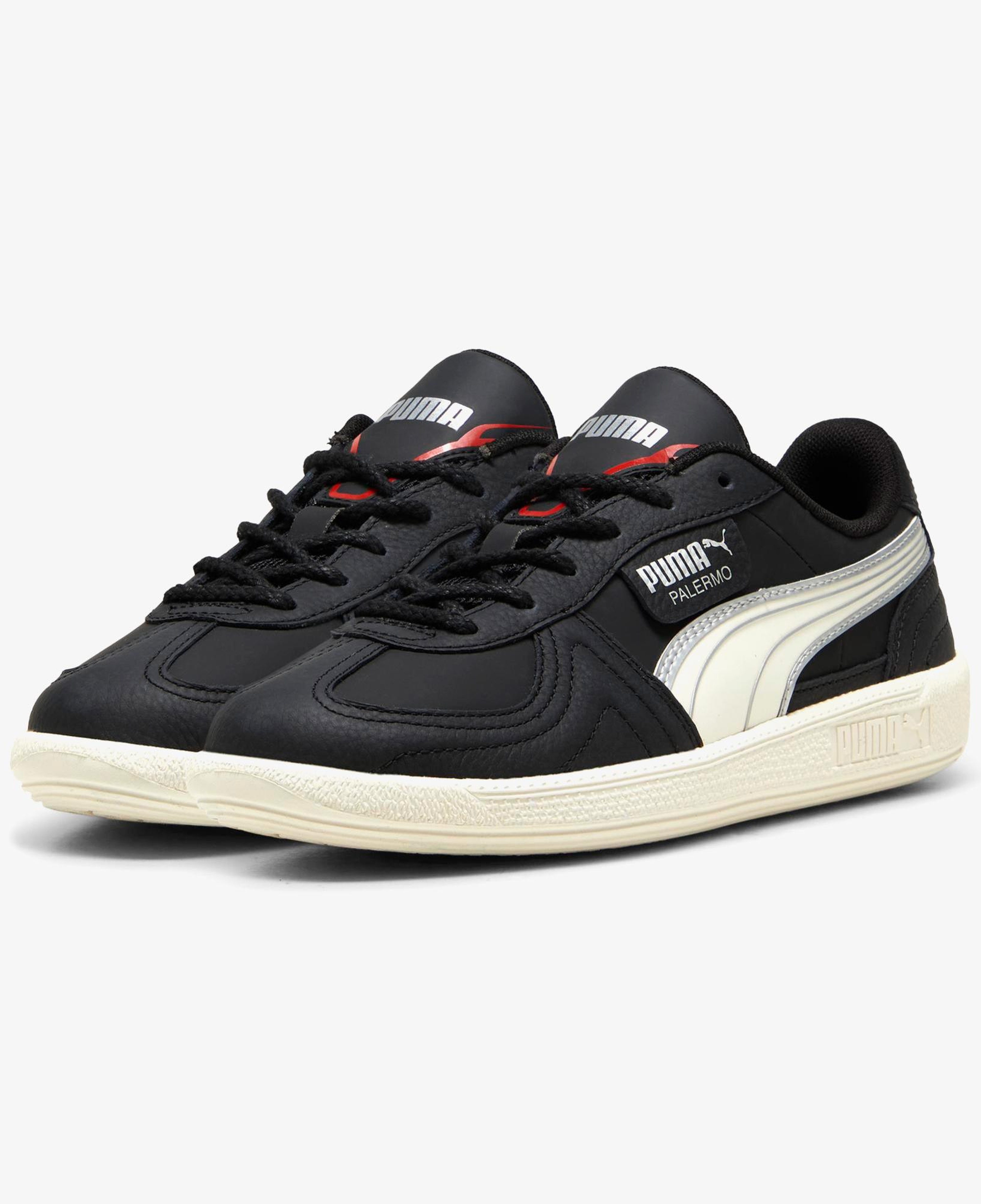 Puma Palermo W-Moto Ball Kadın Siyah Spor Ayakkabı