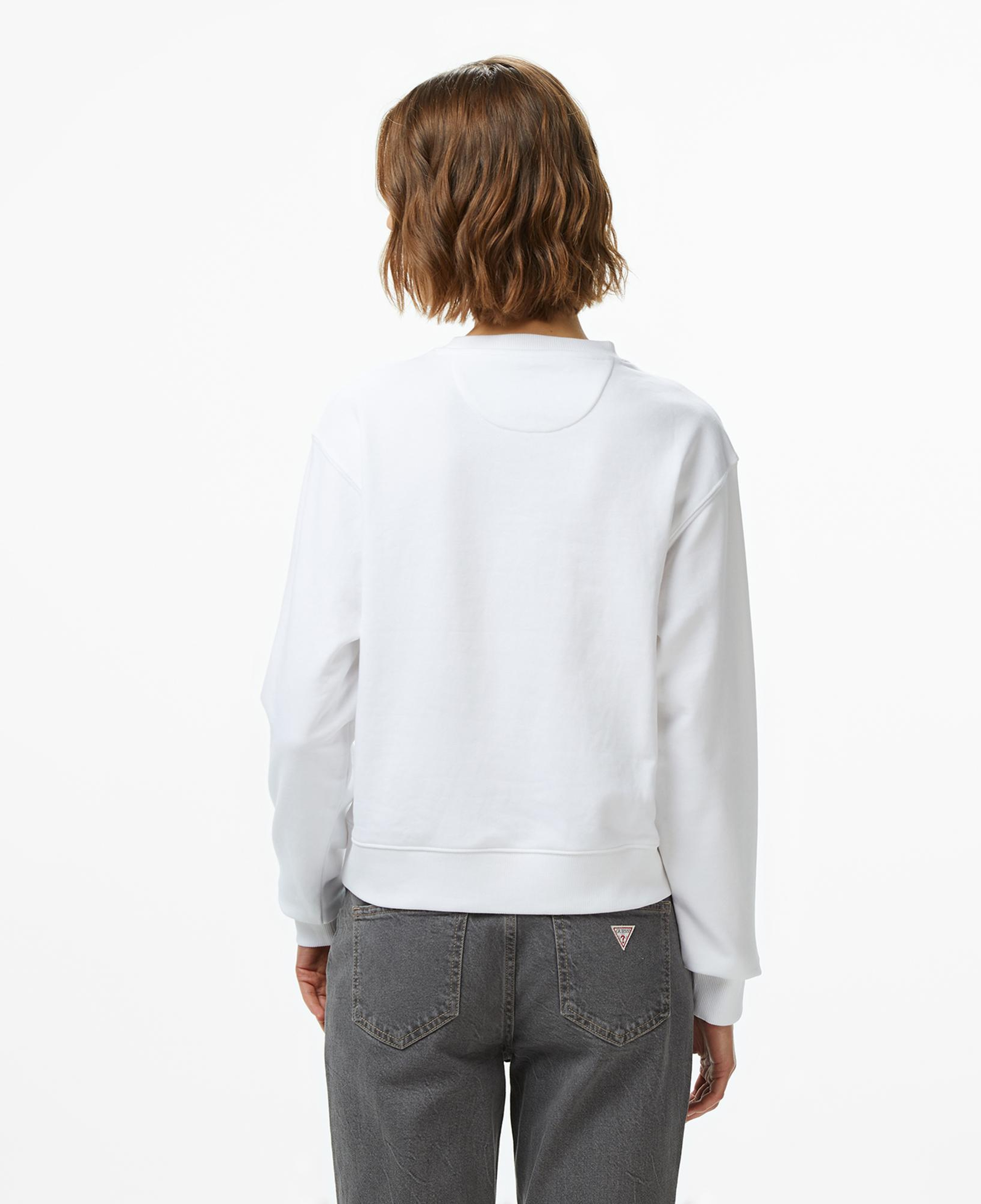 Guess Studded Kadın Beyaz Sweatshirt