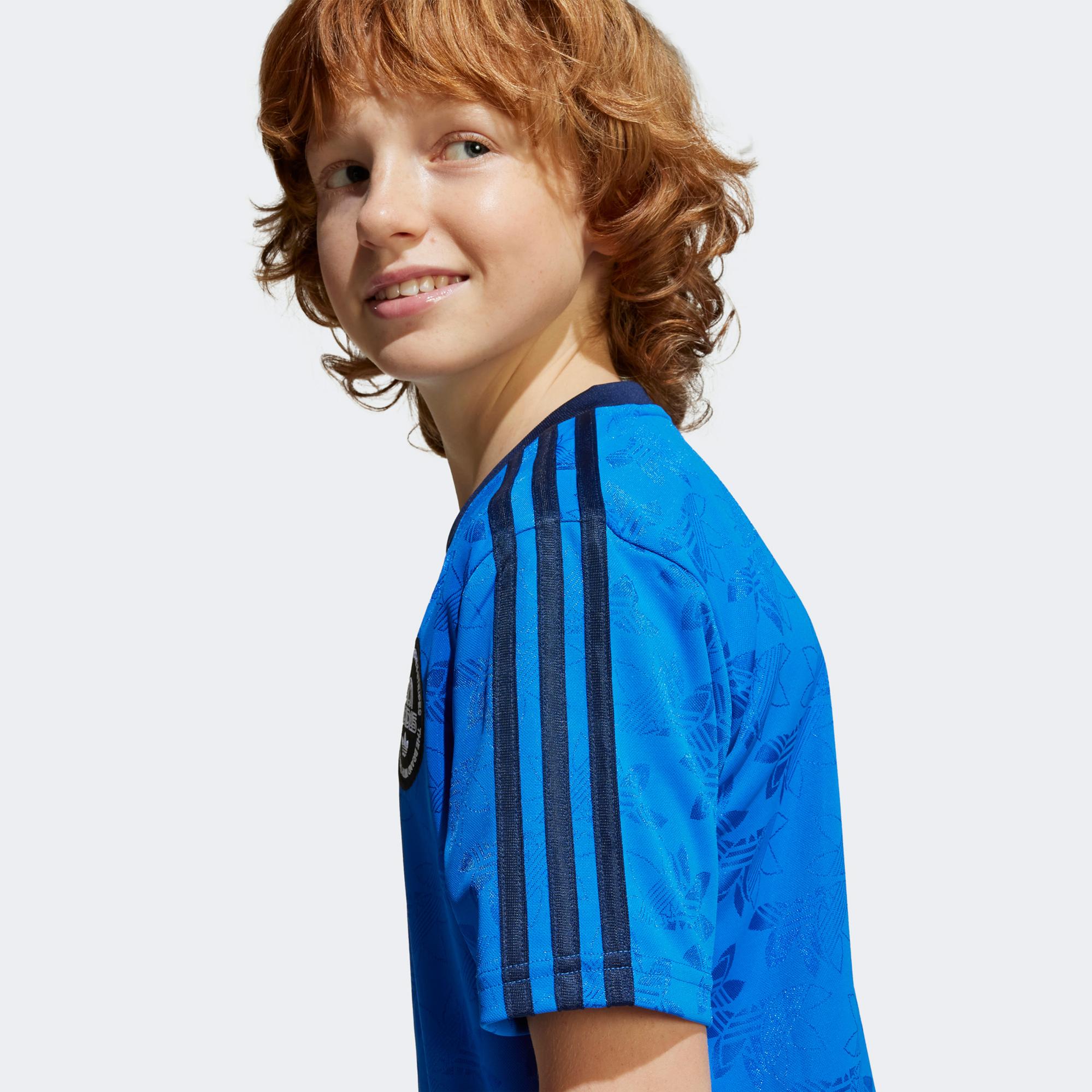 adidas Top Çocuk Mavi T-Shirt