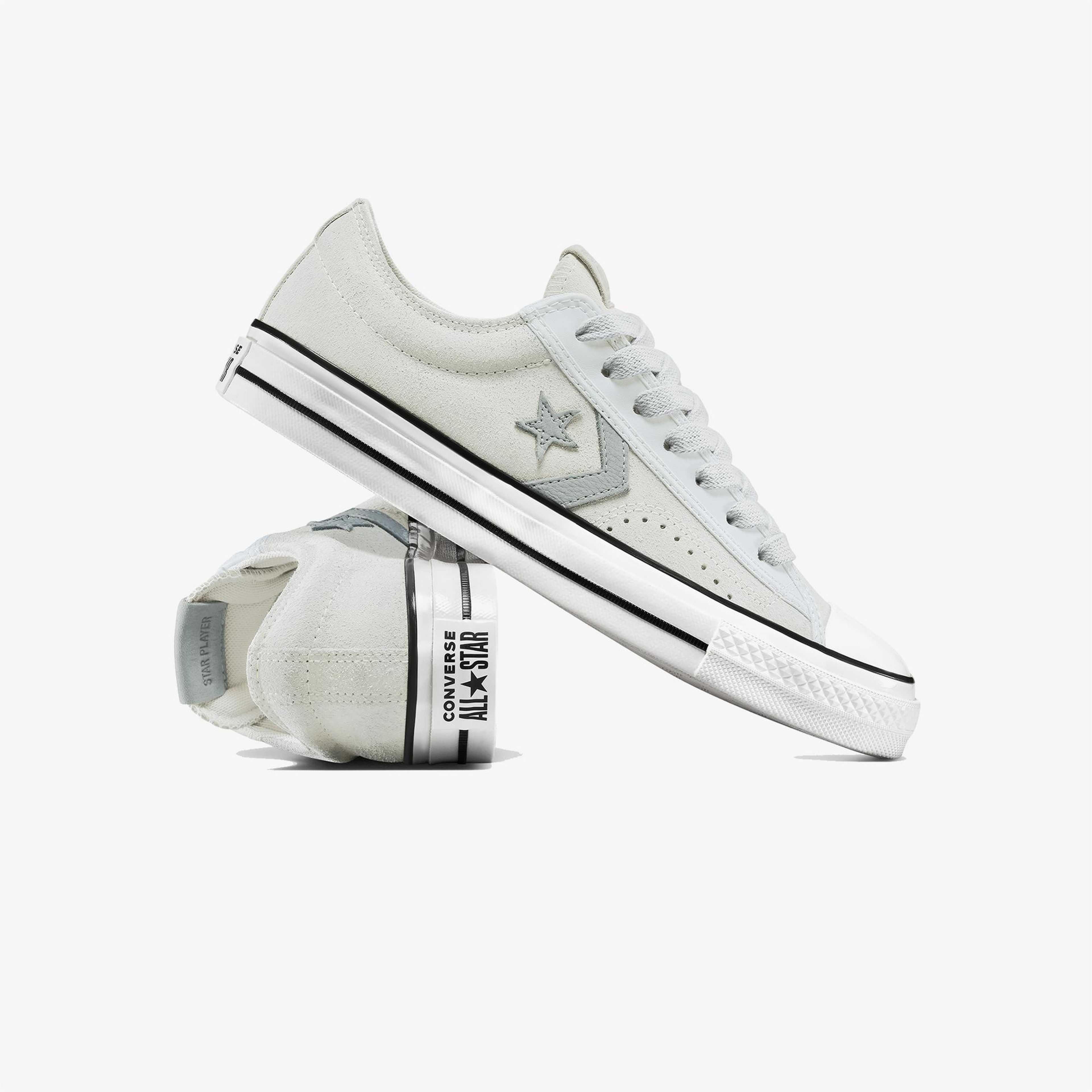 Converse Star Player 76 Suede Unisex Gri Sneaker