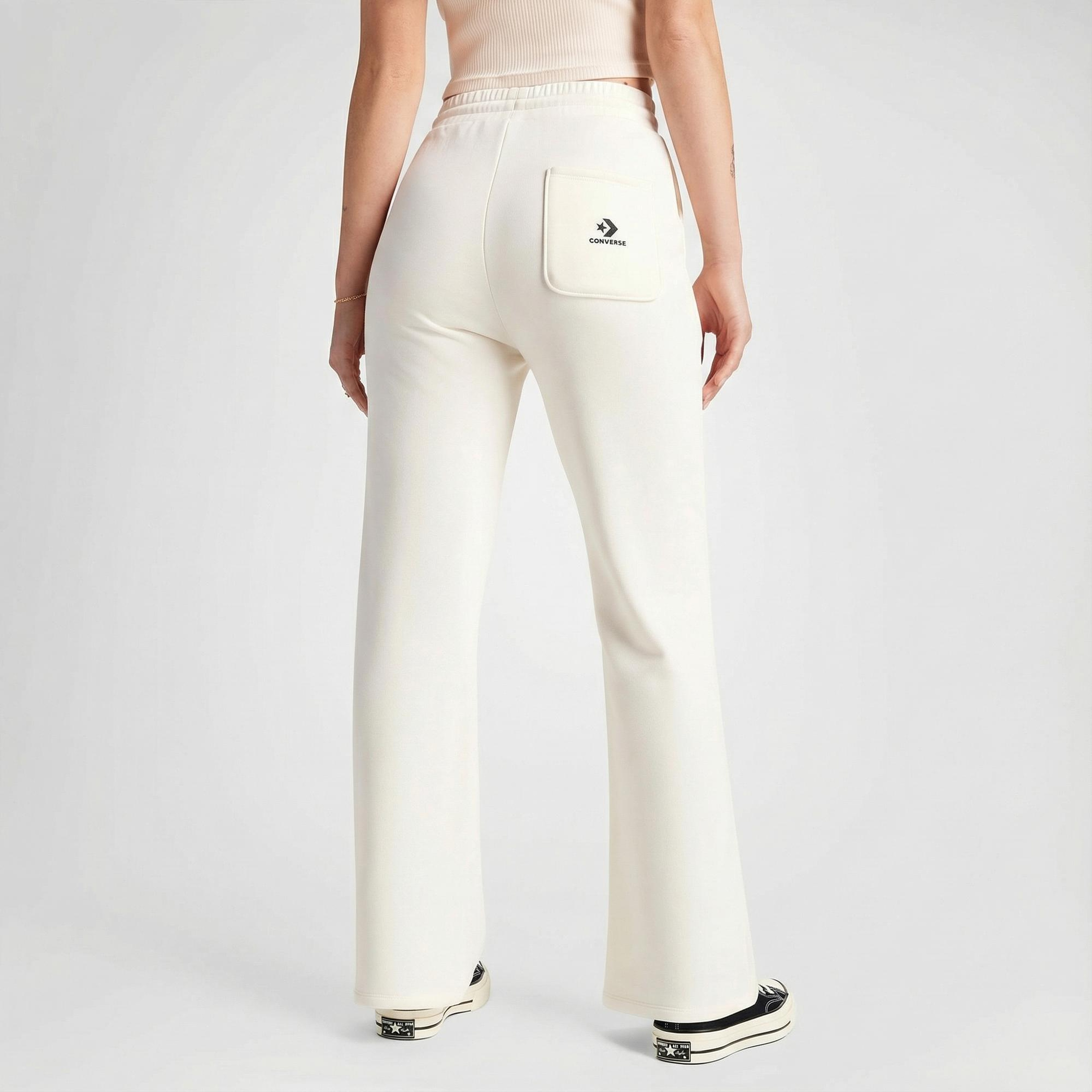 Converse Kadın Beyaz Eşofman Altı