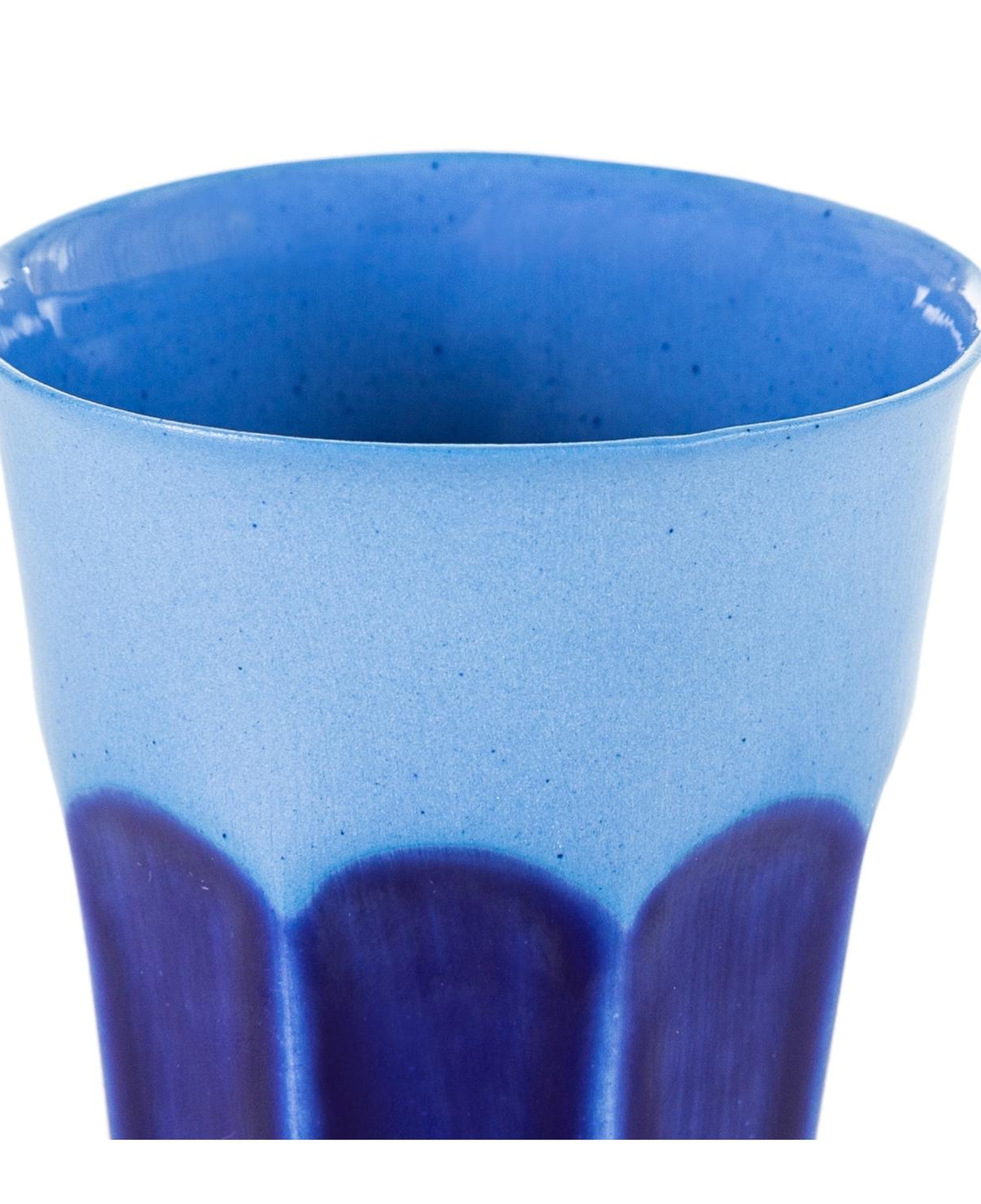 HANDMADE PORSELEN MAVİ ESPRESSO FİNCANI -110 ML