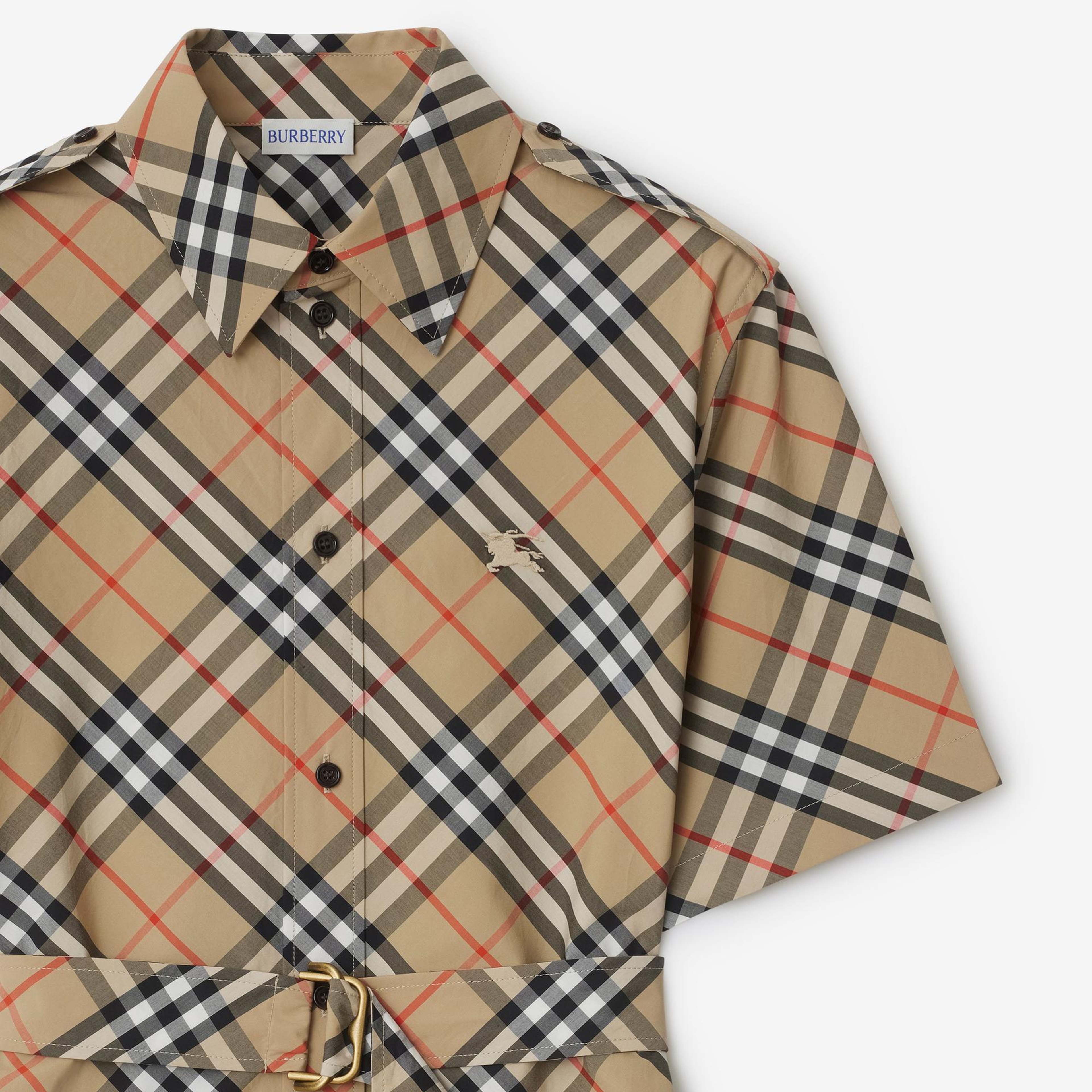 Burberry Kadın Bej Elbise