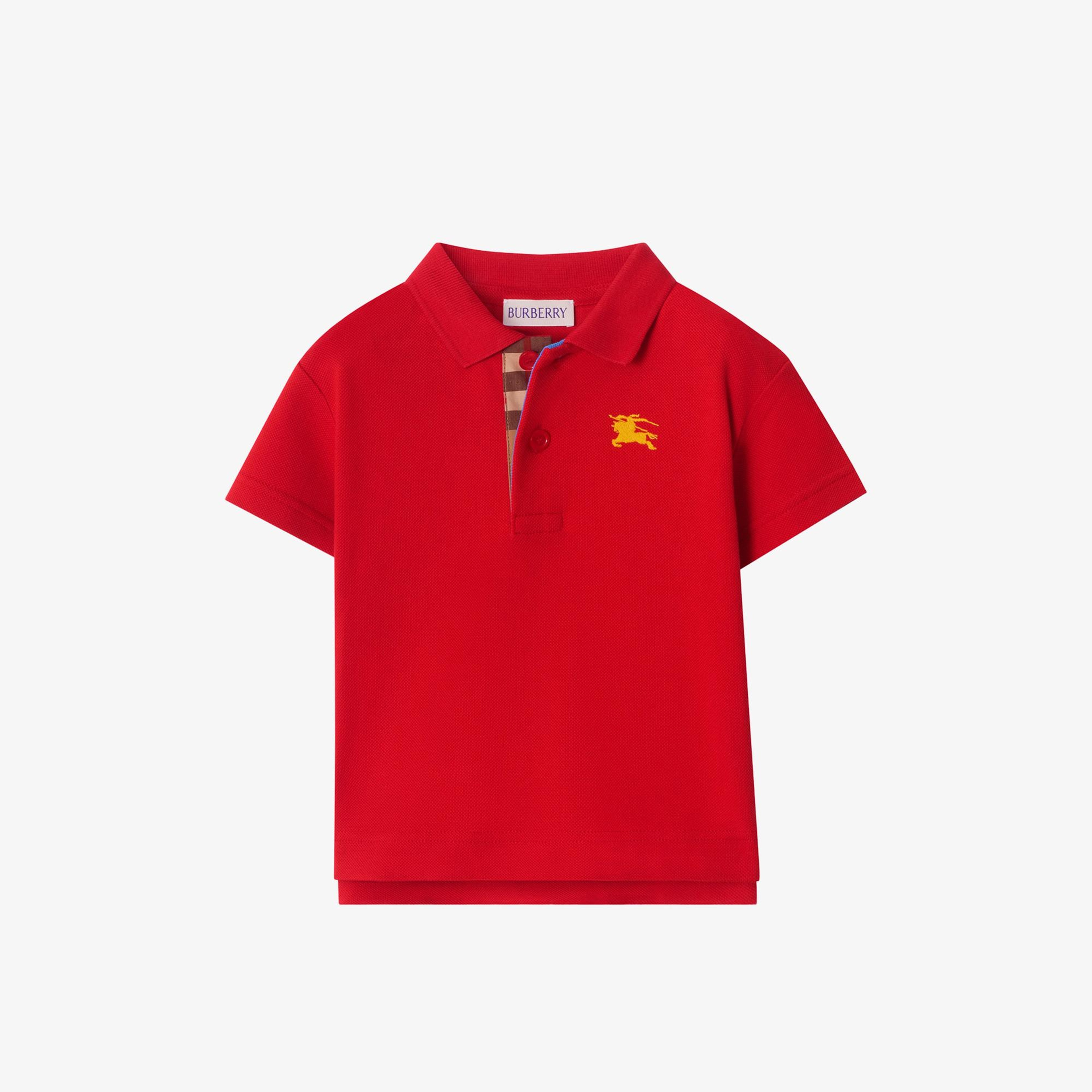 Burberry Johane Ekd Çocuk Kırmızı Polo