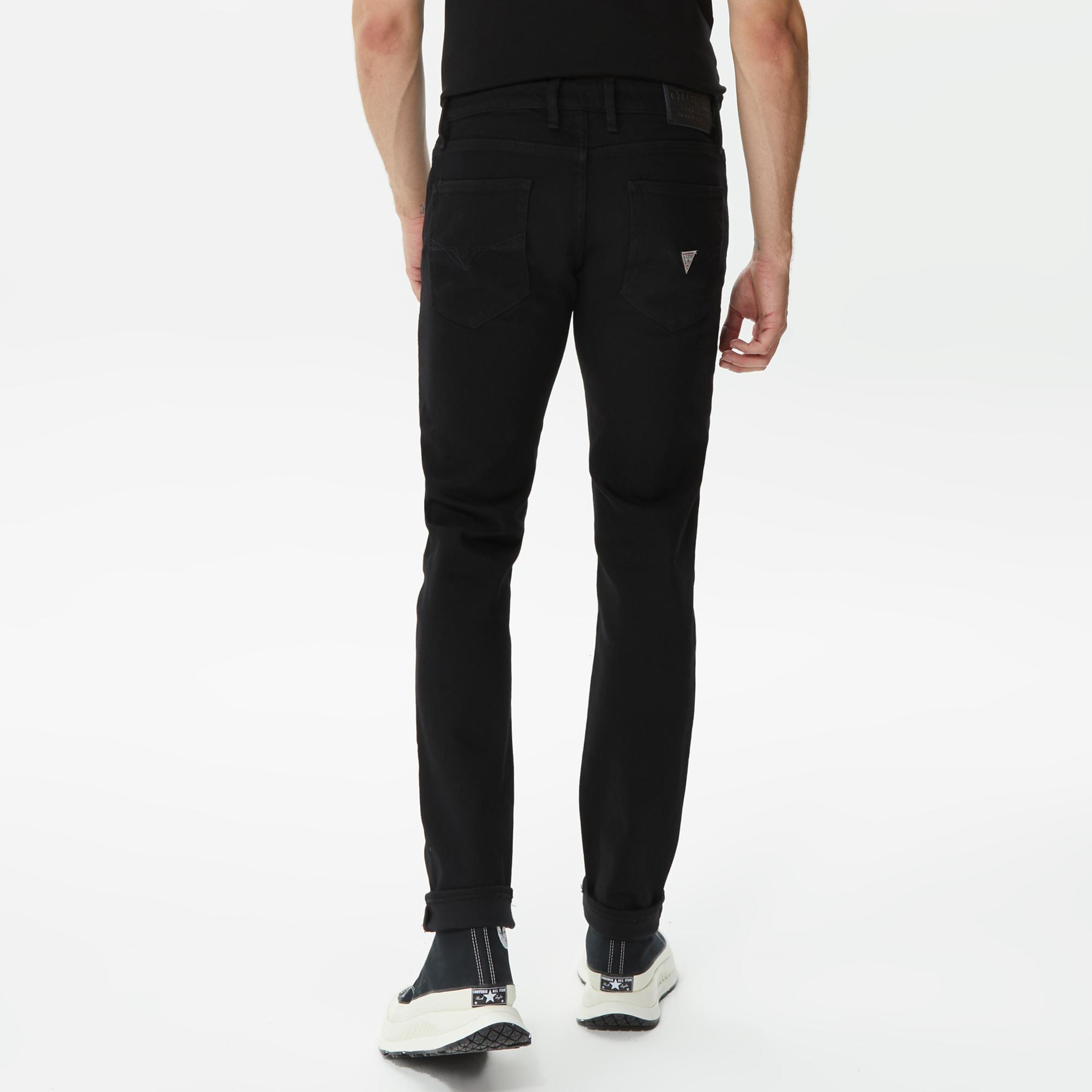 Guess Angel Eco NeCarry Str Black Erkek Siyah Jean