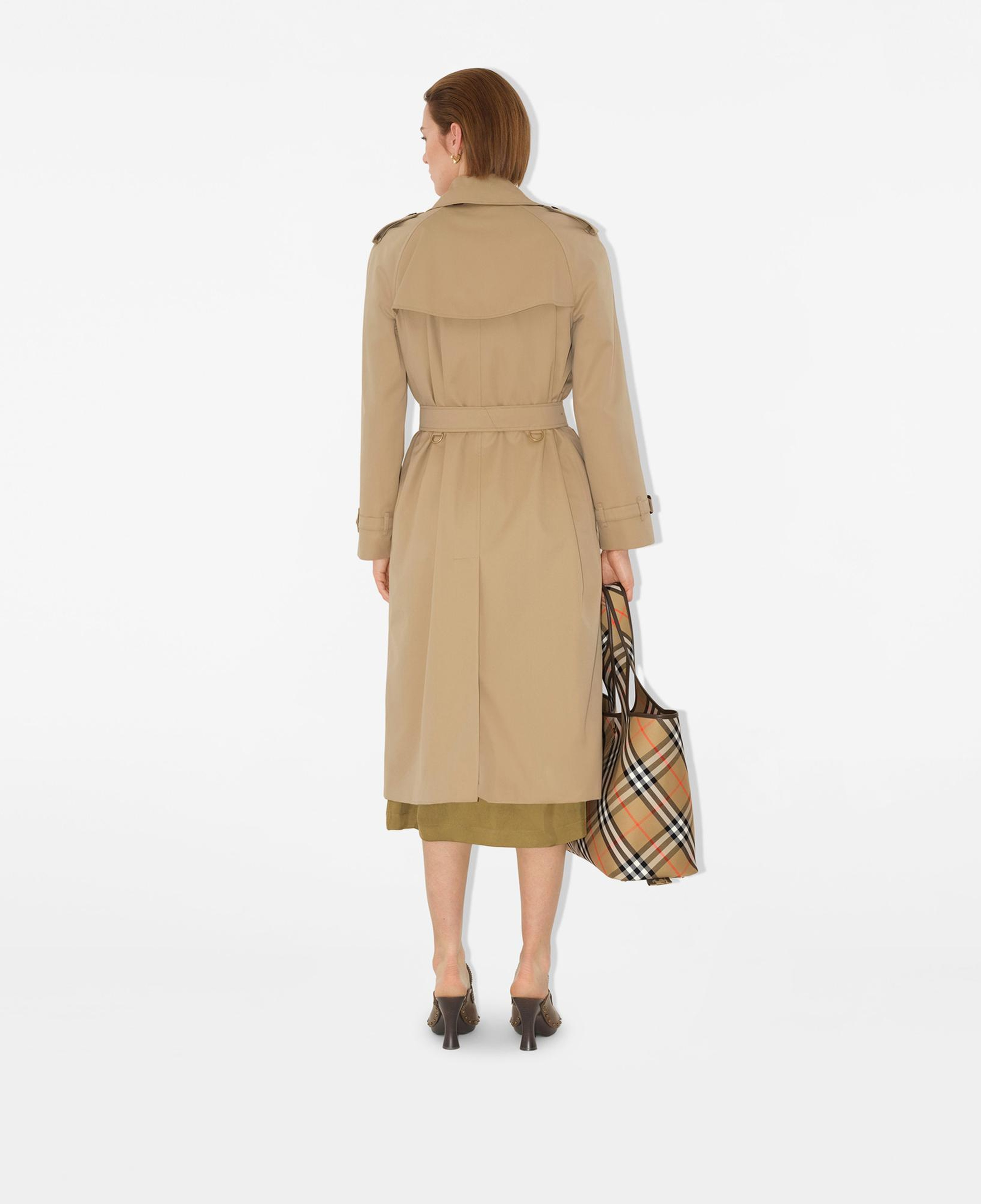 Burberry Long Waterloo Heritage Kadın Bej Trençkot
