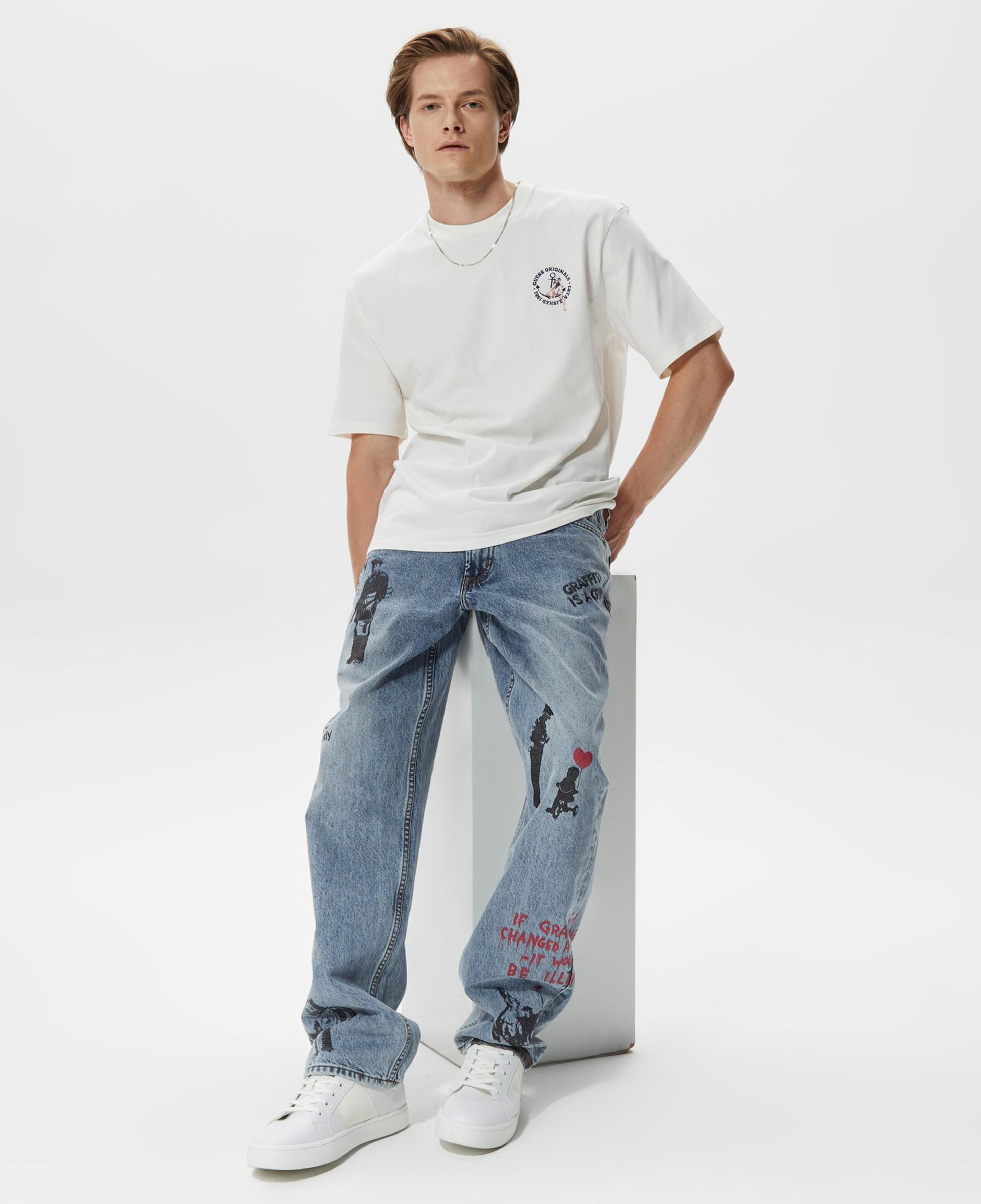 Guess Carpenter Erkek Mavi Jean