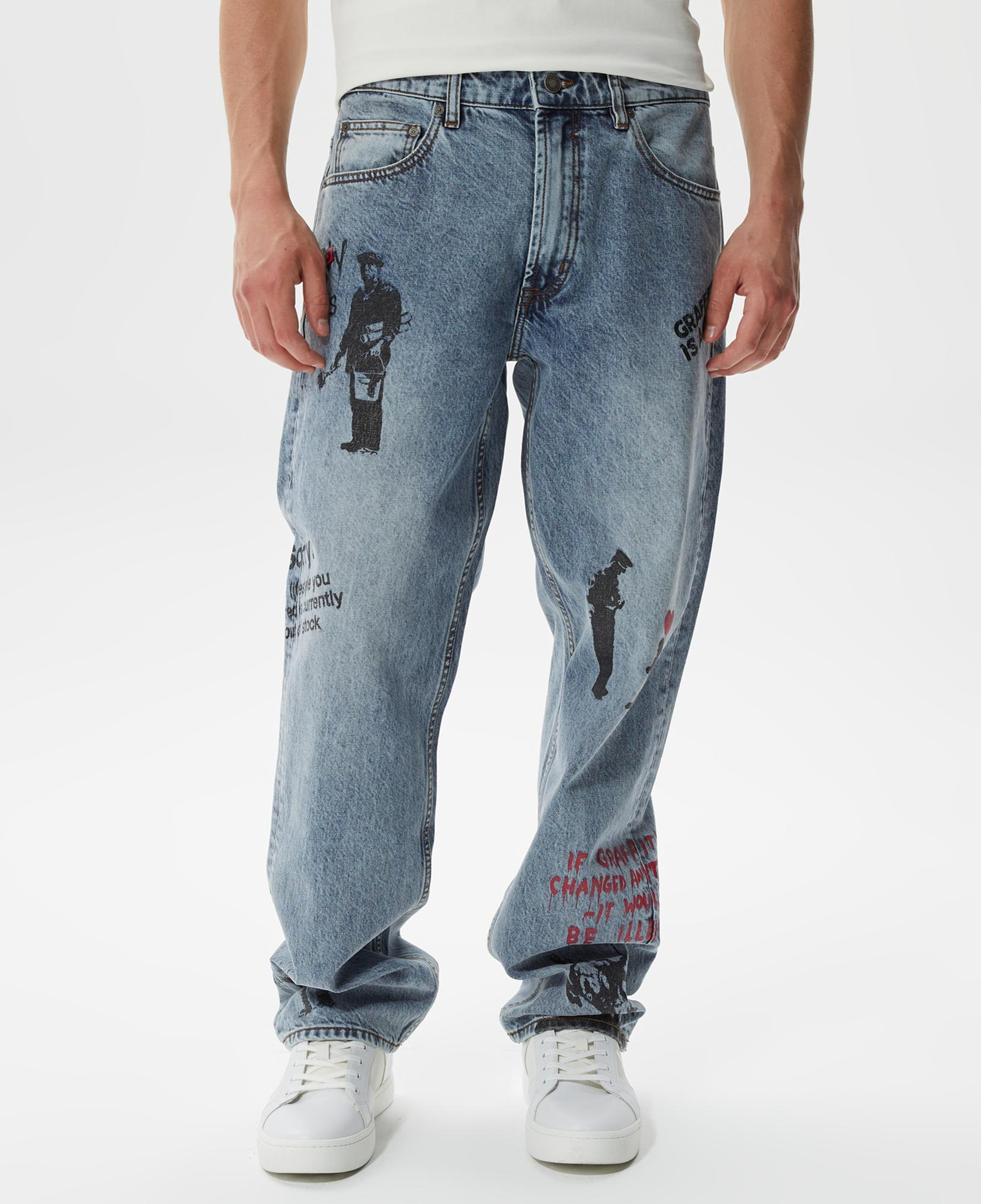 Guess Carpenter Erkek Mavi Jean