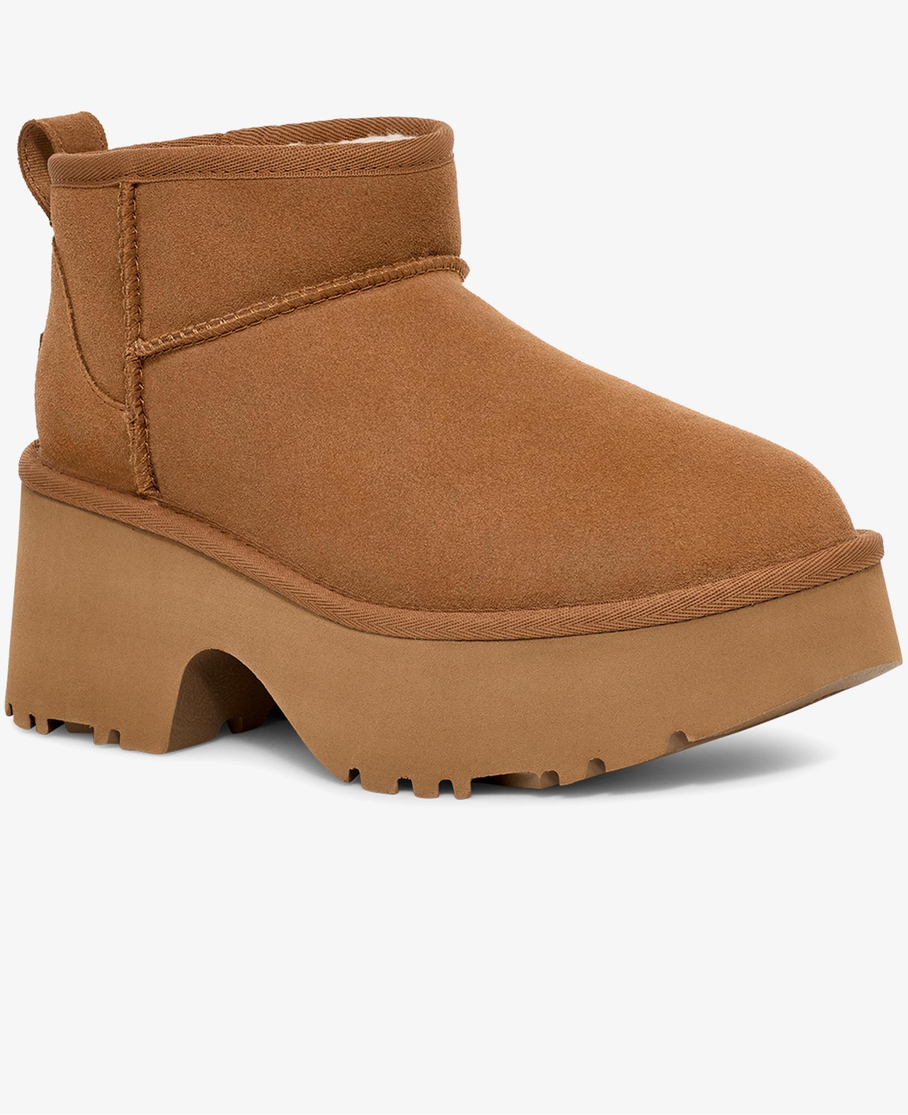 UGG Classic Ultra Mini New Heights Kadın Taba Bot