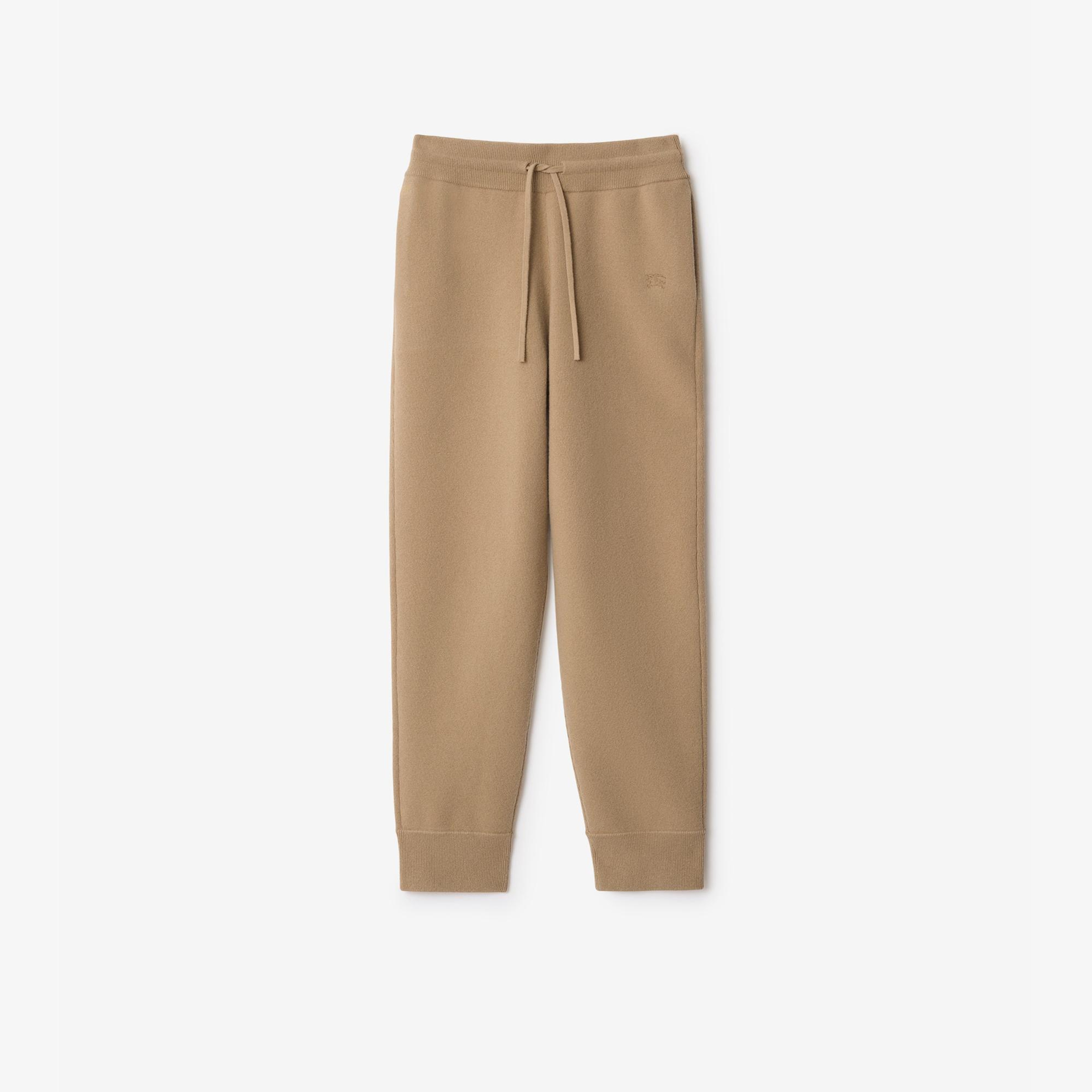 Burberry Cashmere Blend Jogging Kadın Bej Eşofman Altı