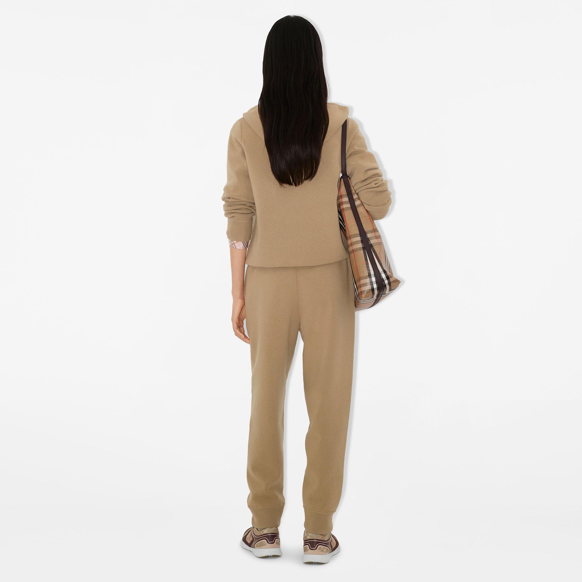 Burberry Cashmere Blend Jogging Kadın Bej Eşofman Altı