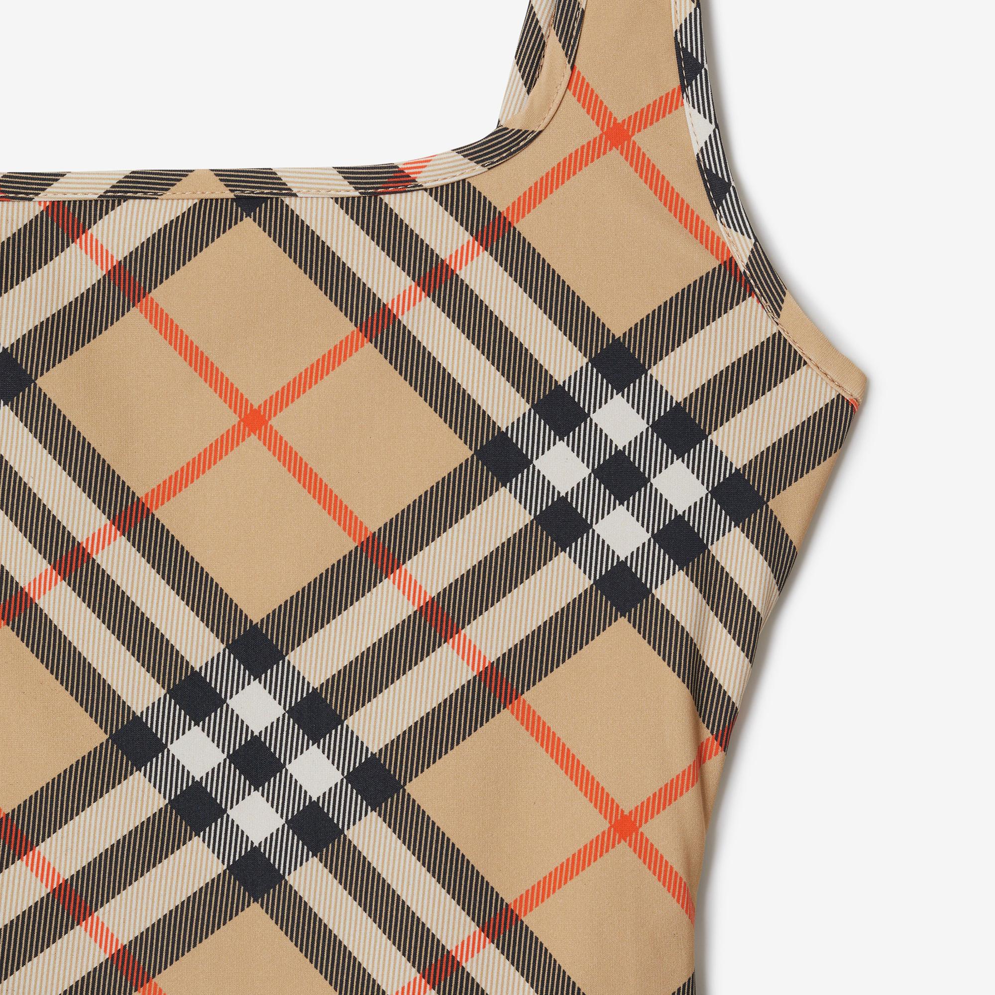 Burberry Check Kadın Bej Mayo