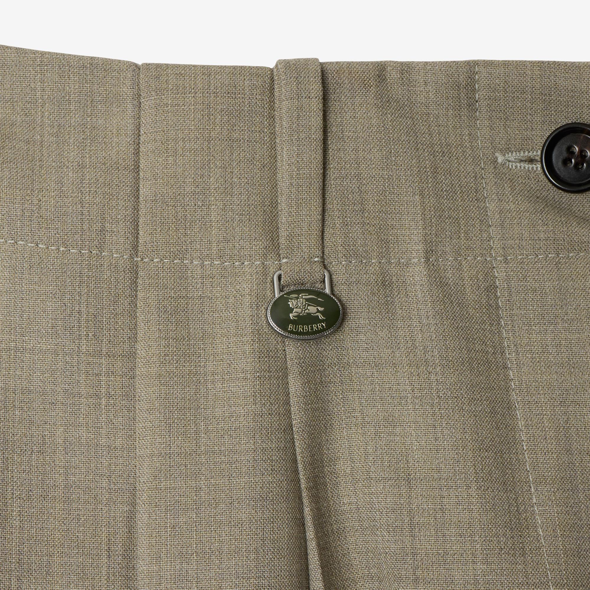 Burberry Kadın Haki Pantolon