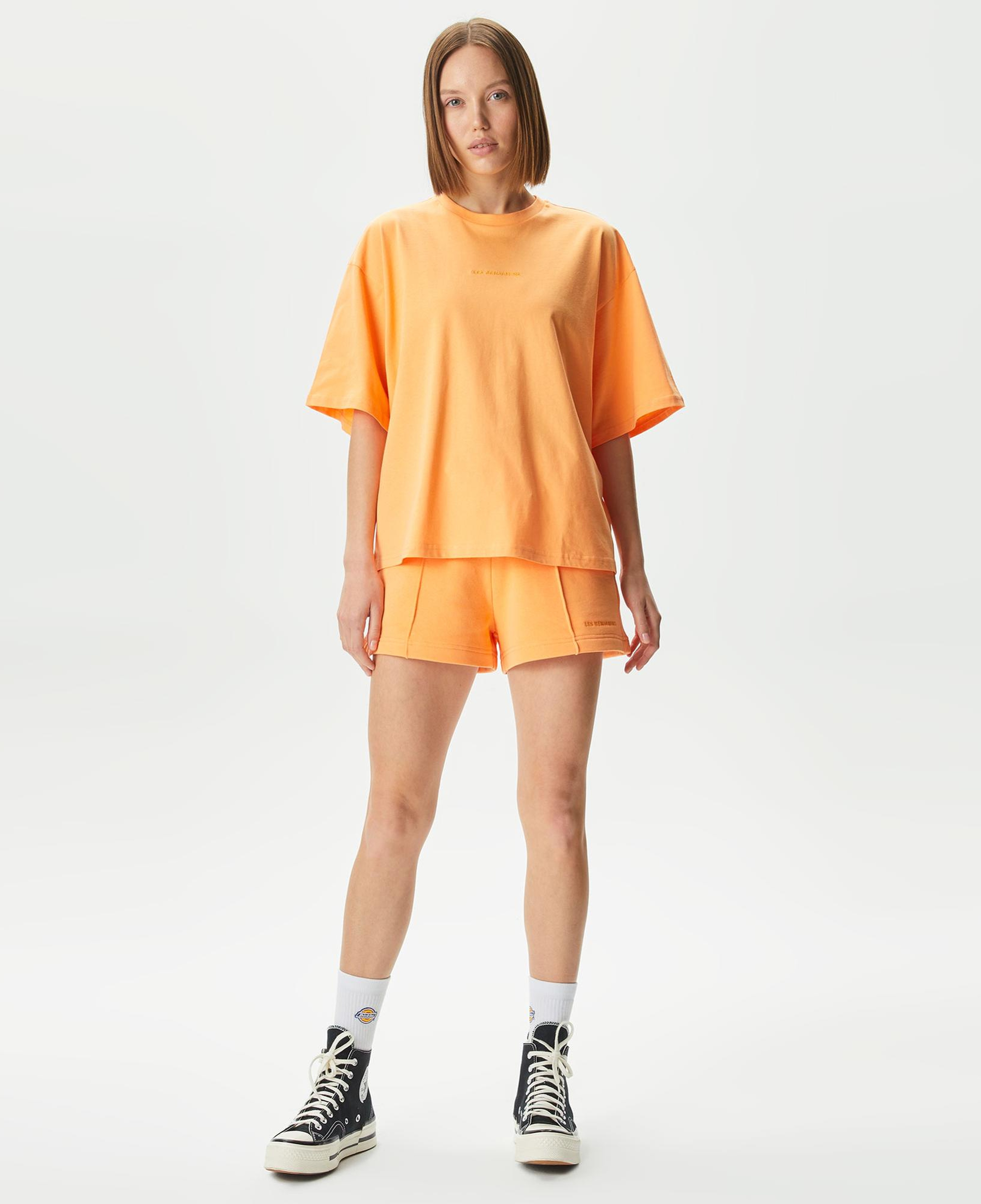 Les Benjamins  302 Kadın Turuncu Şort