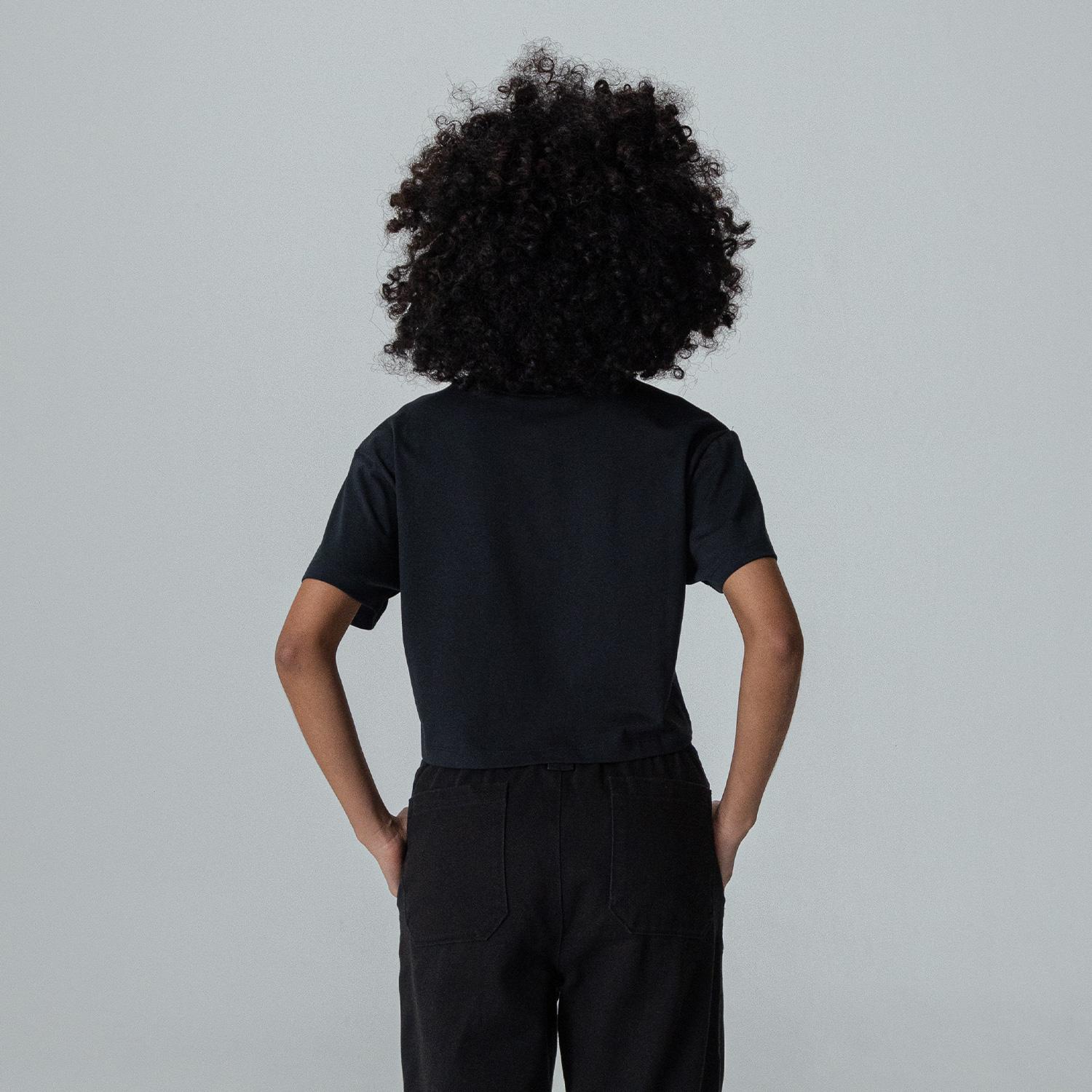 Converse Wordmark Cropped Top