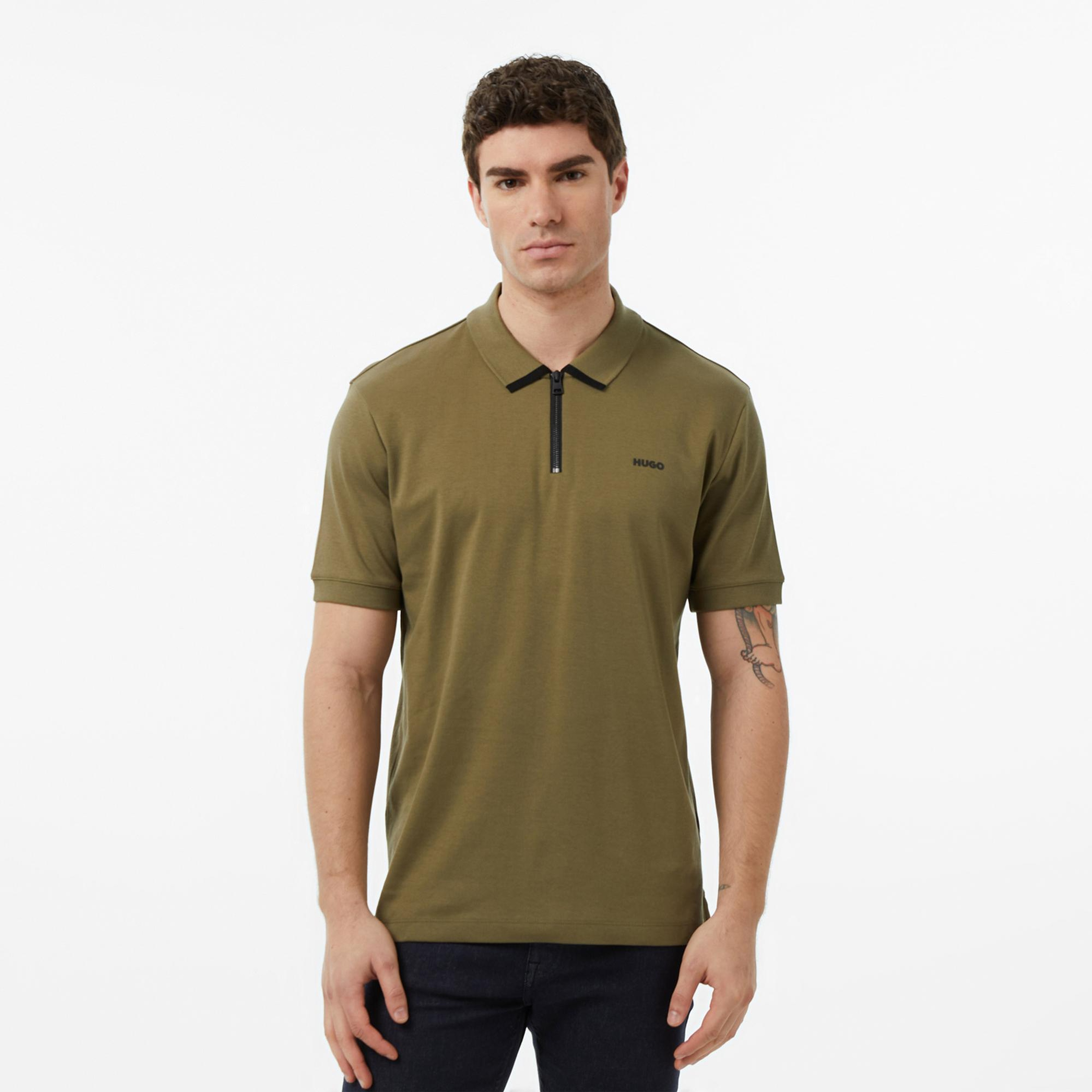 Hugo Dalomino Erkek Yeşil Polo