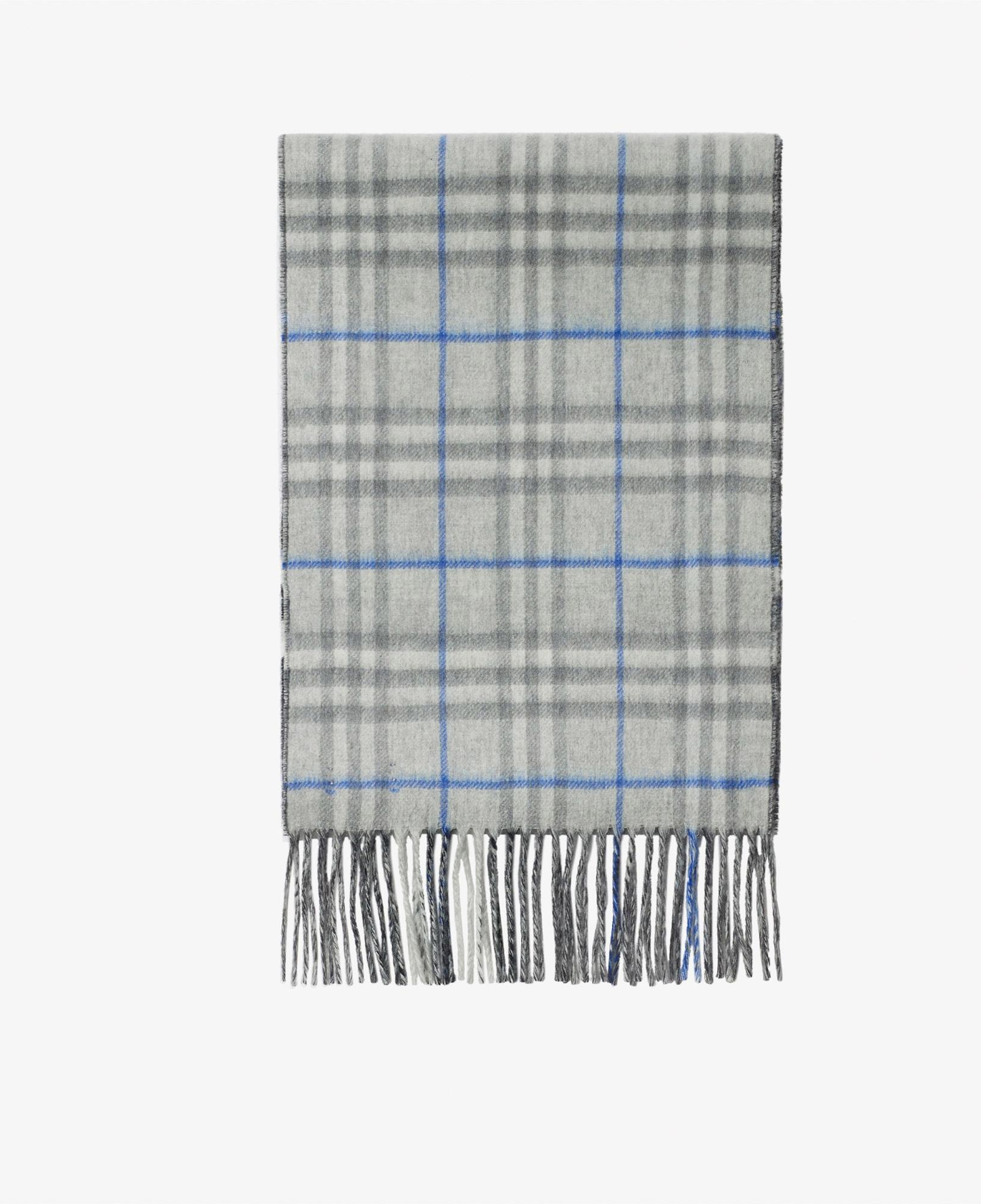 Burberry Reversible Check Kaşmir Kadın Gri Atkı