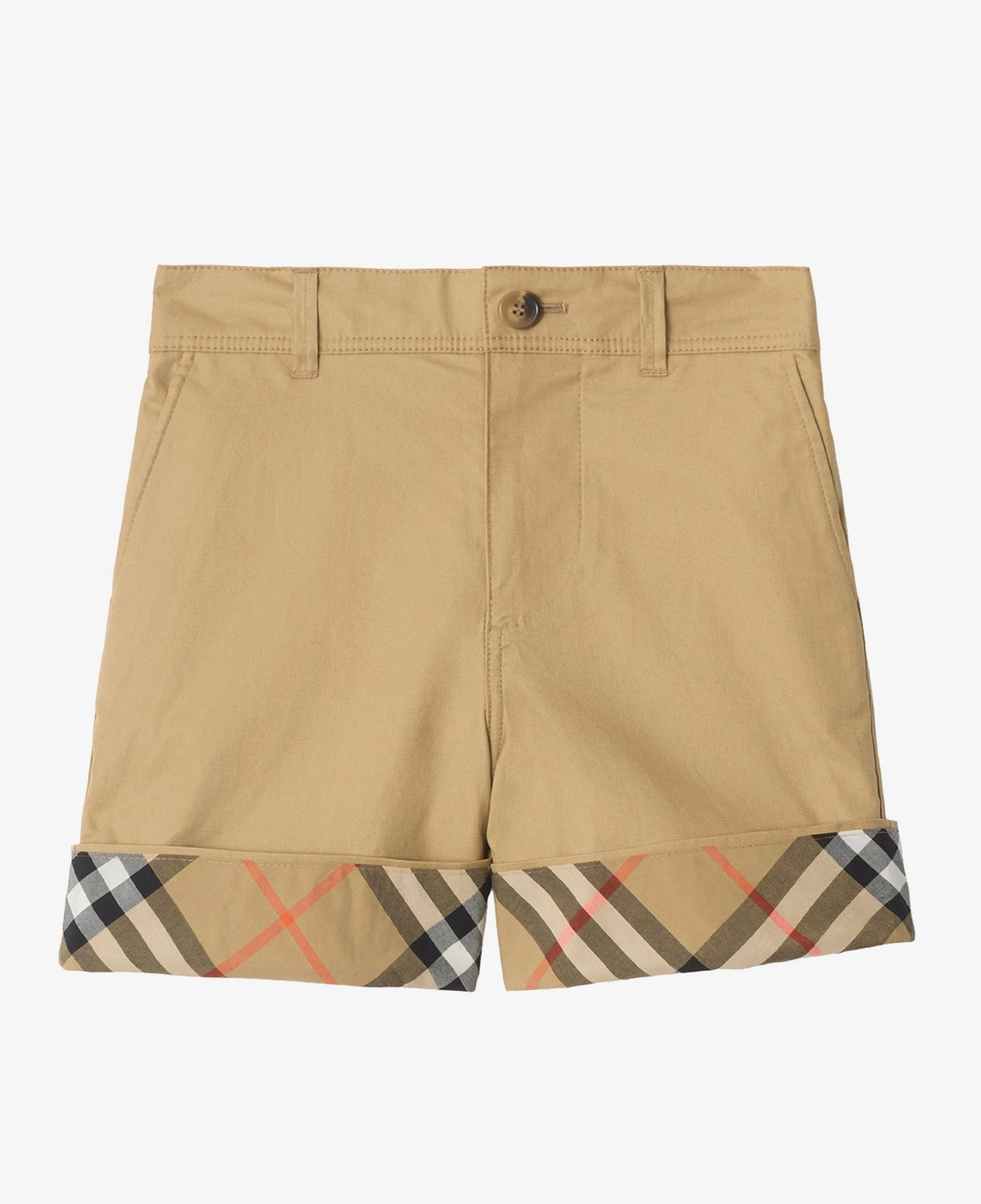 Burberry Oscar Check Çocuk Bej Şort