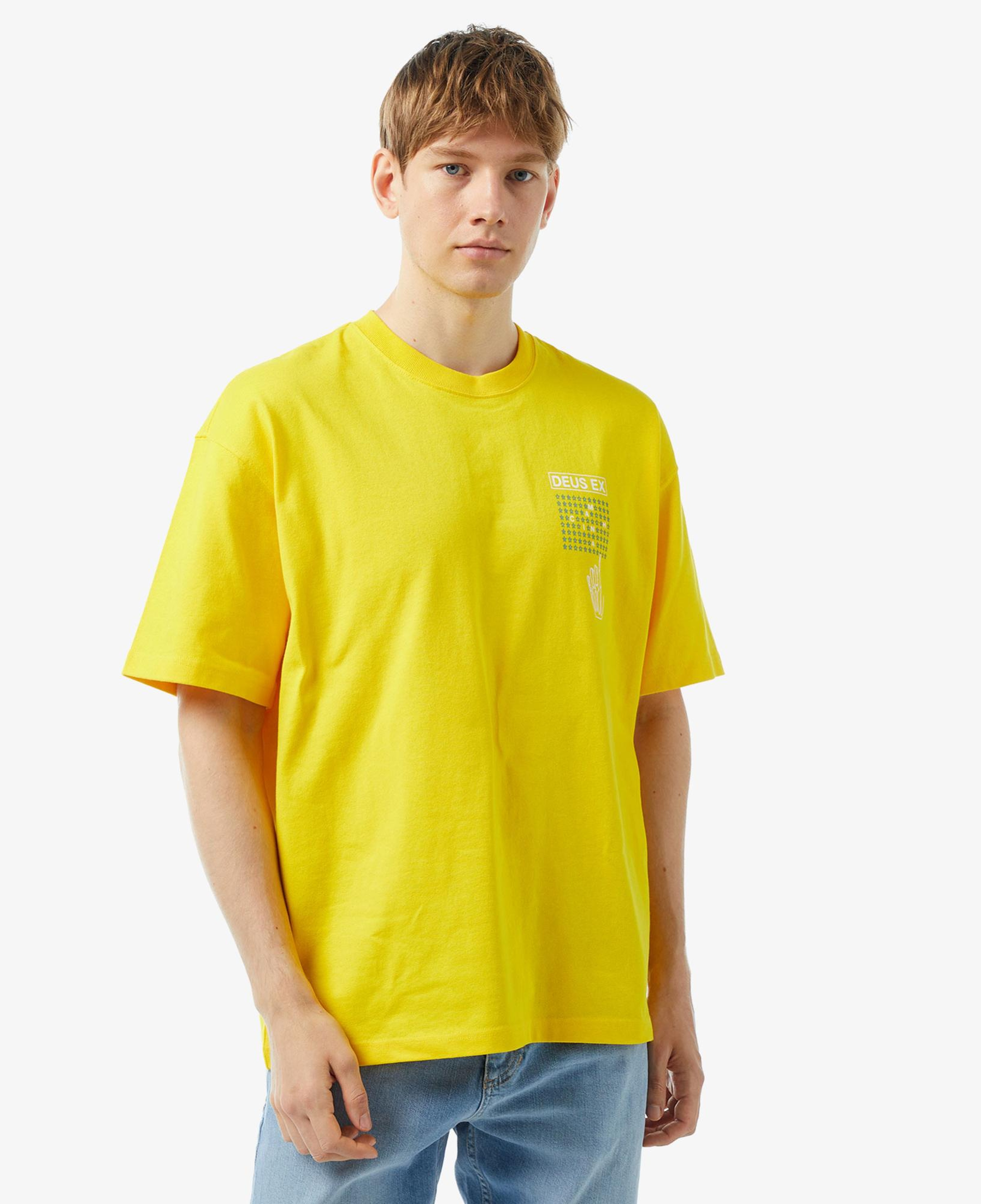 Deus Ex Machina Primitive Learning Erkek Sarı T-Shirt